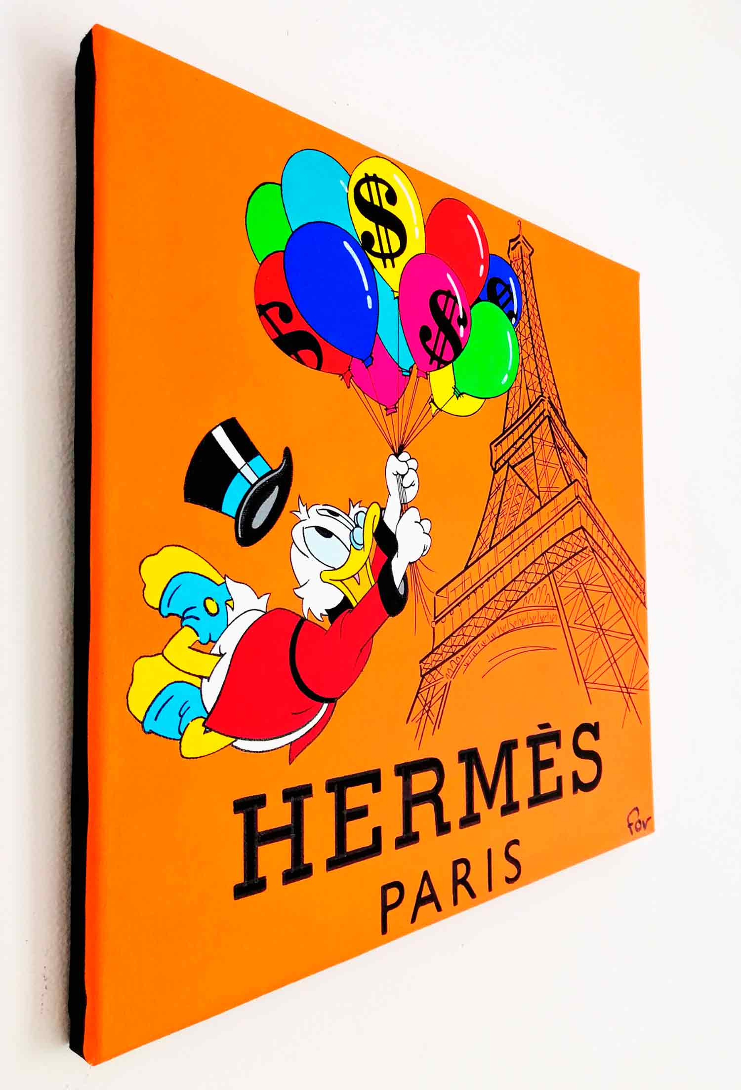 Fov, Picsou, painting - Artalistic online contemporary art buying and selling gallery