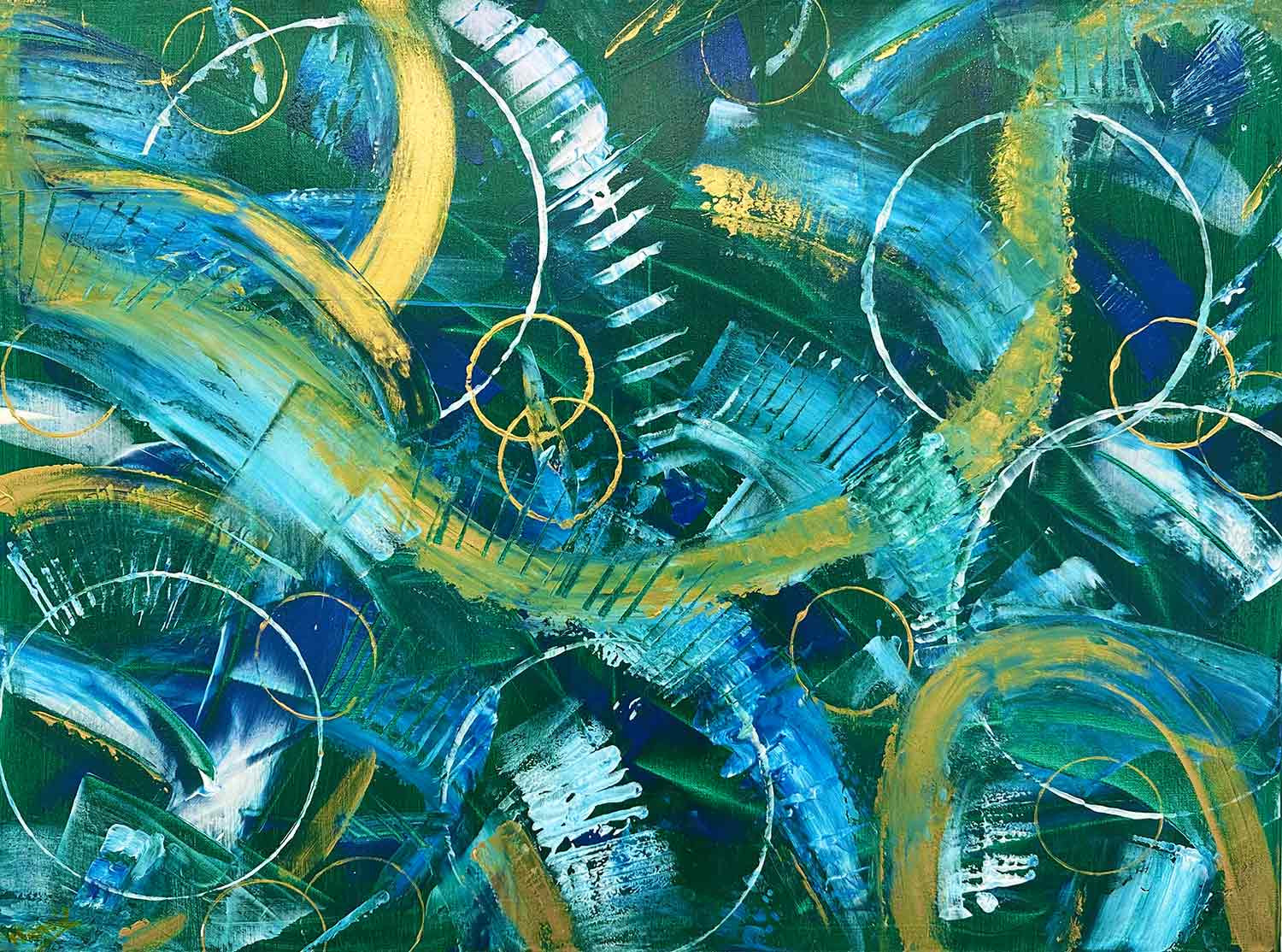 Mams'L, Paris me voila, painting - Artalistic online contemporary art buying and selling gallery