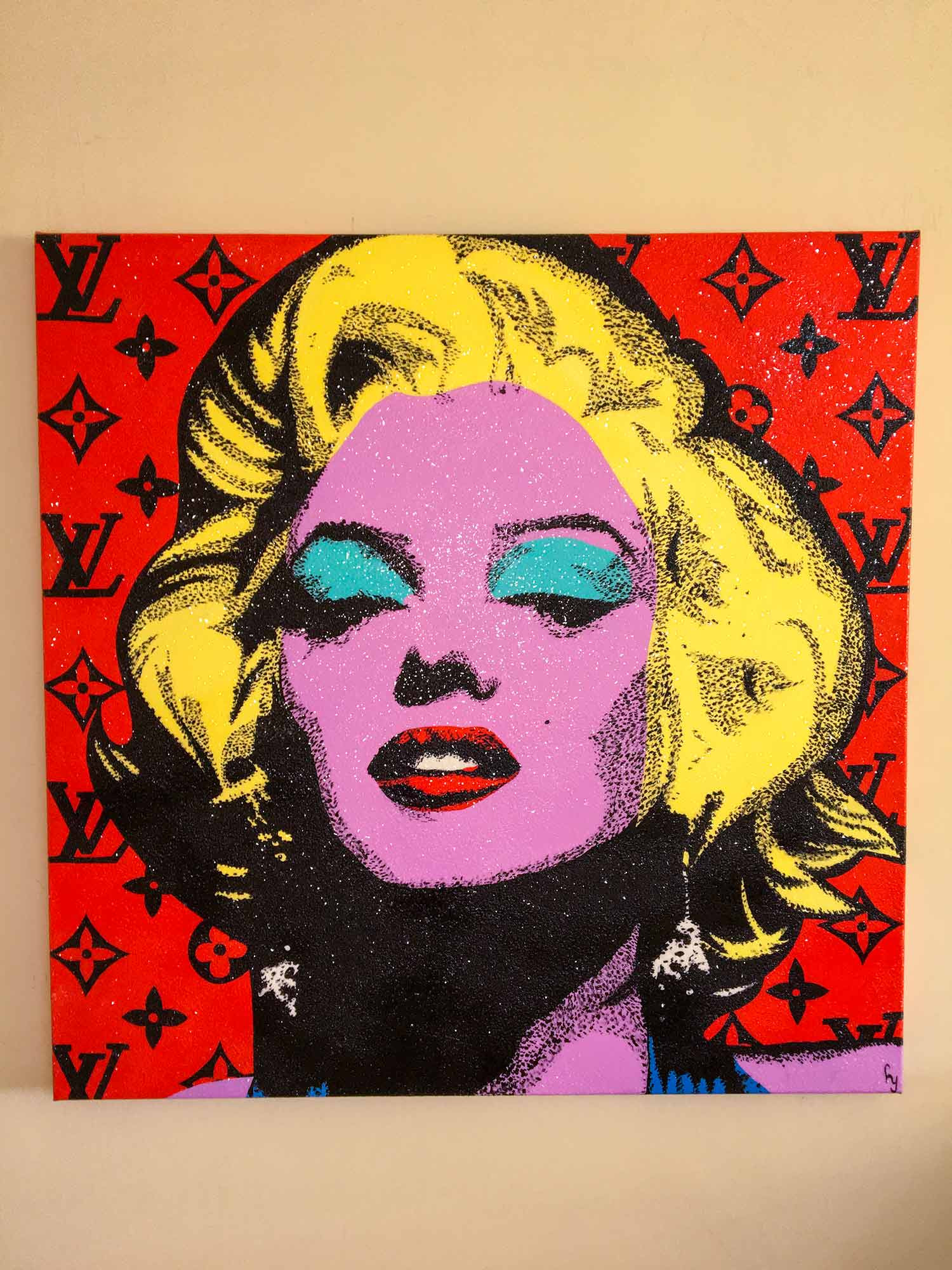 Marilyn monroe abstract shop painting