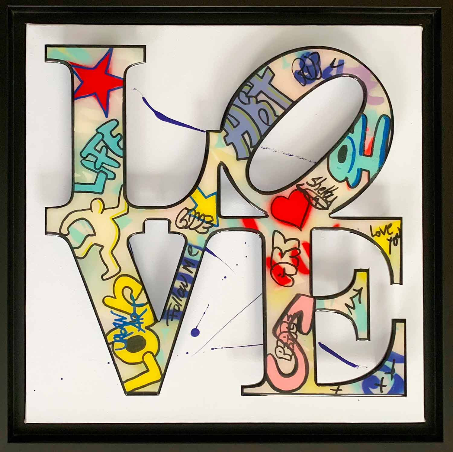 Shelby, Love street art, painting - Artalistic online contemporary art buying and selling gallery