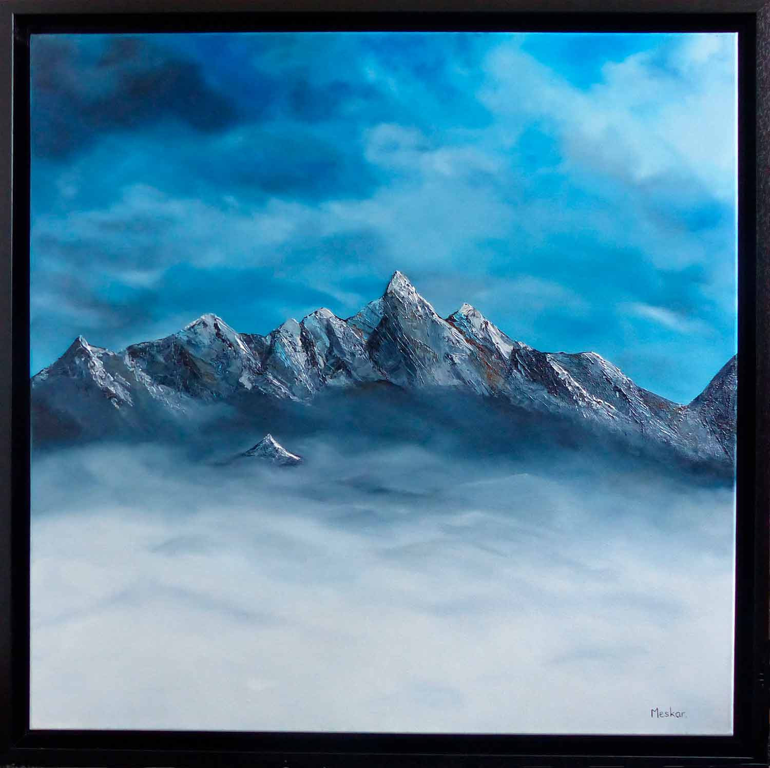 Meskar, Percee celeste, painting - Artalistic online contemporary art buying and selling gallery