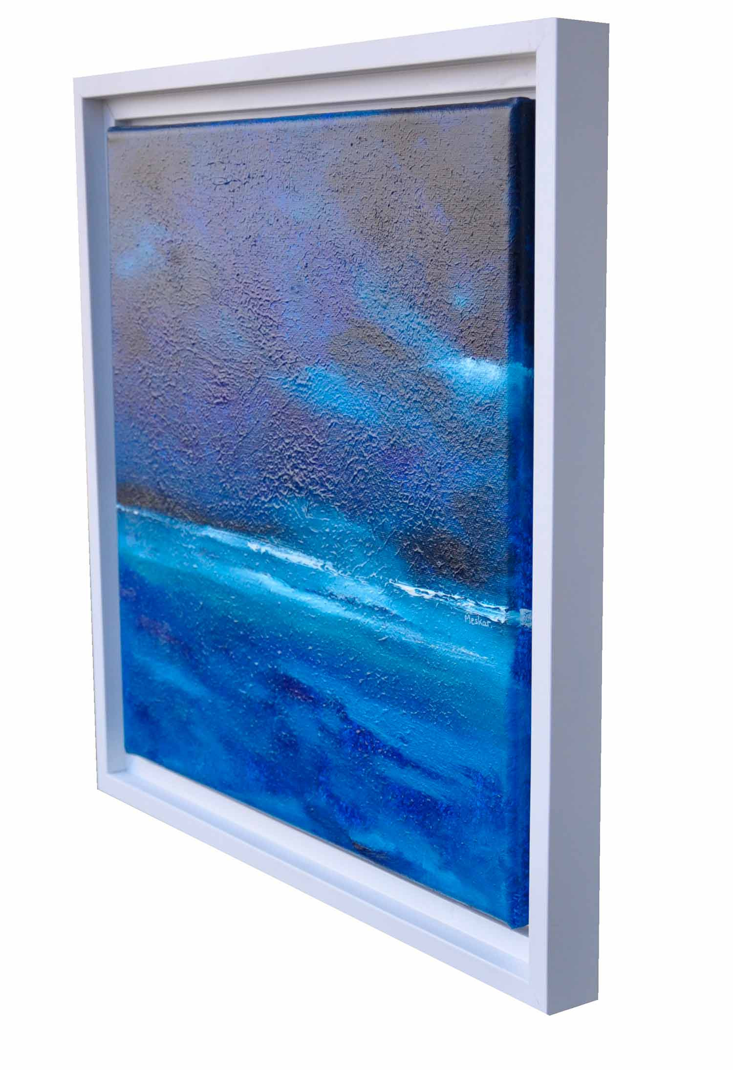 Meskar, Marée nocturne, painting - Artalistic online contemporary art buying and selling gallery