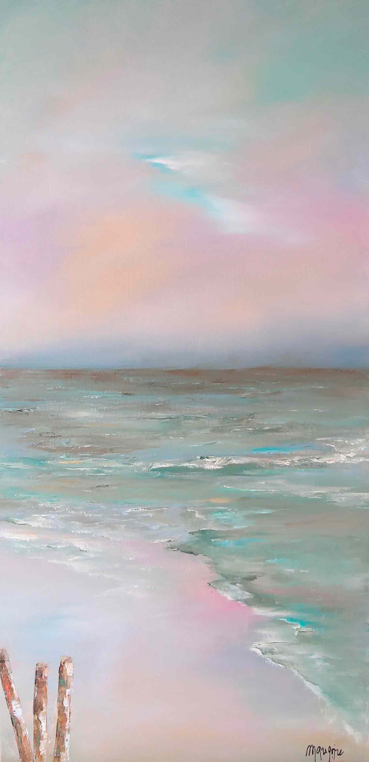 Martine Grégoire, Marée basse, painting - Artalistic online contemporary art buying and selling gallery