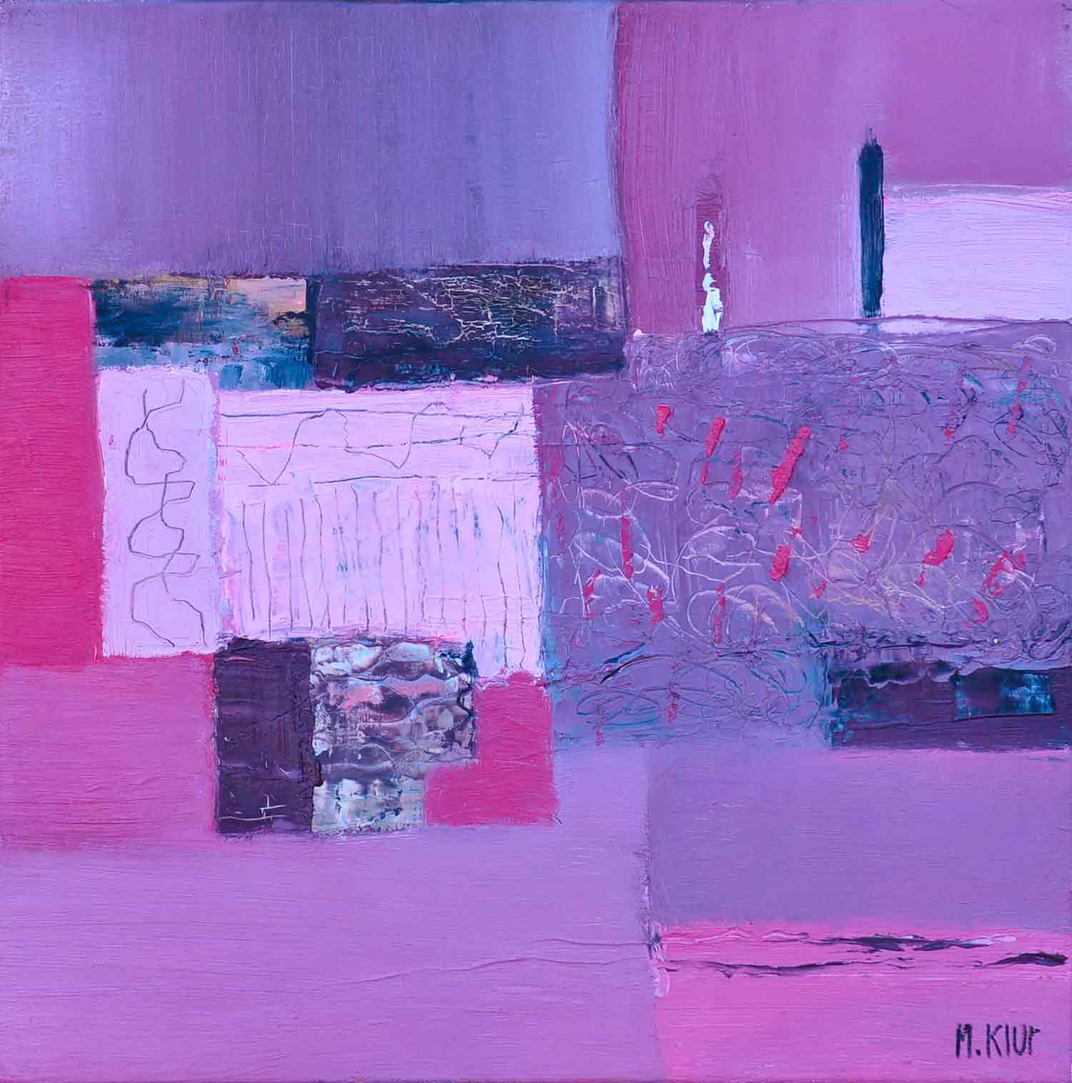 Michele Klur, Les bassins, painting - Artalistic online contemporary art buying and selling gallery