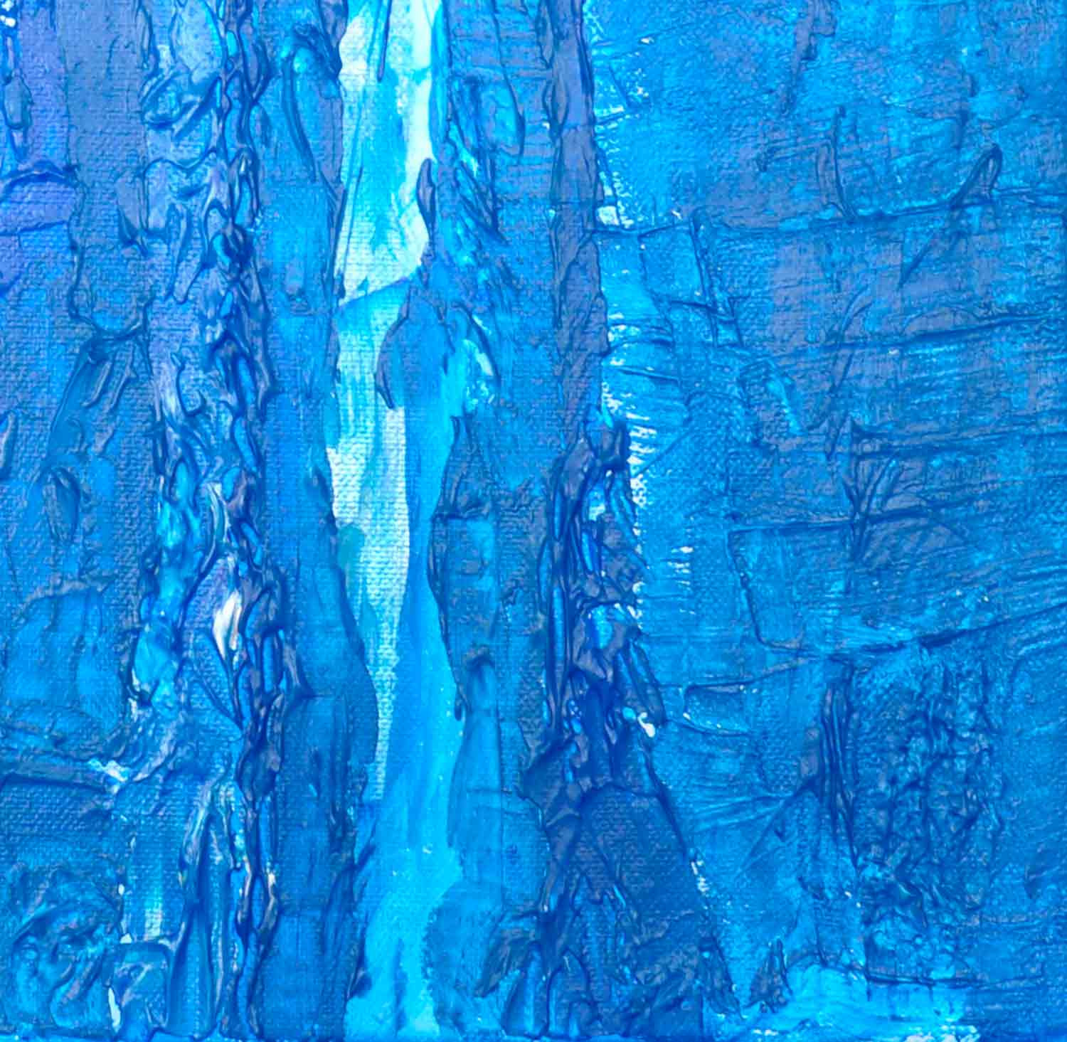 Bridg', En bleu, painting - Artalistic online contemporary art buying and selling gallery