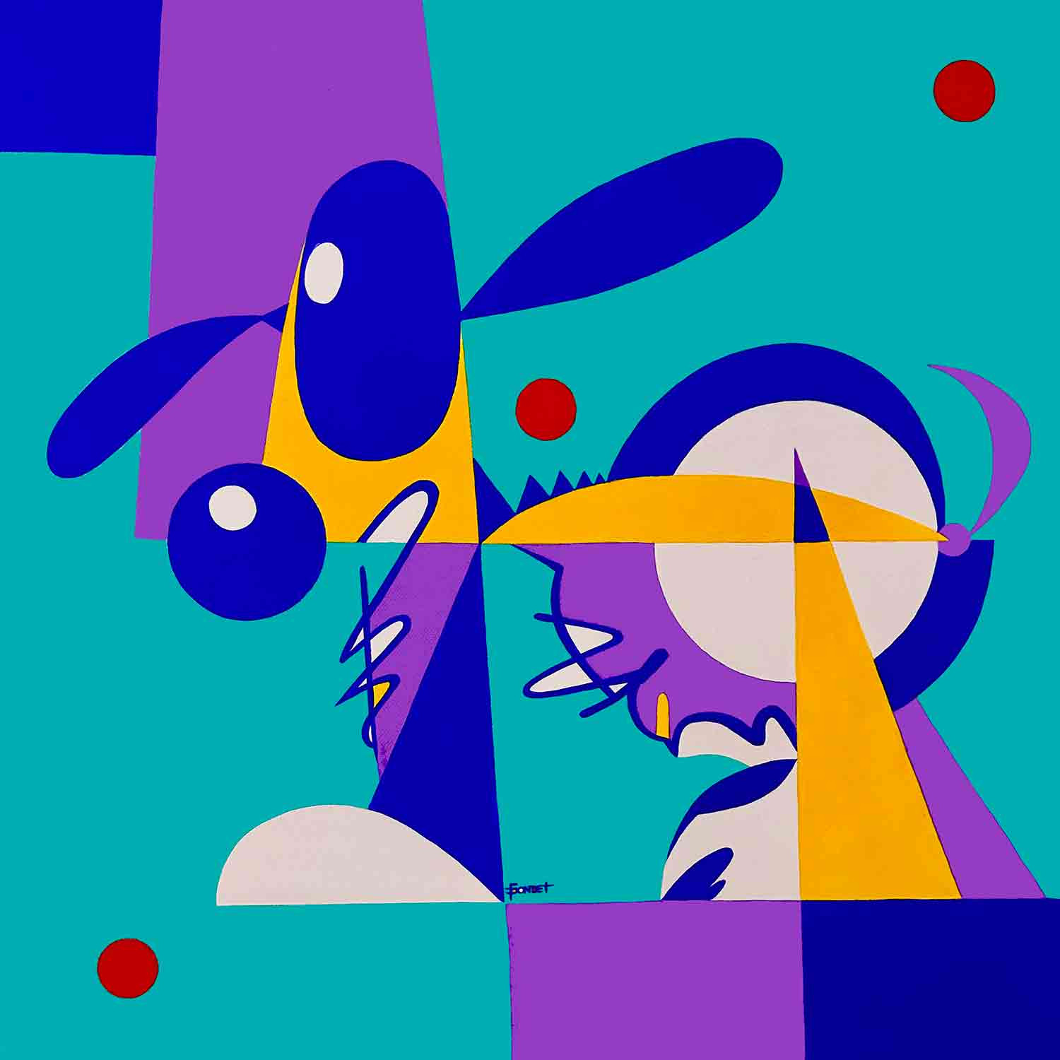 Pascal Gondet, Poco, painting - Artalistic online contemporary art buying and selling gallery