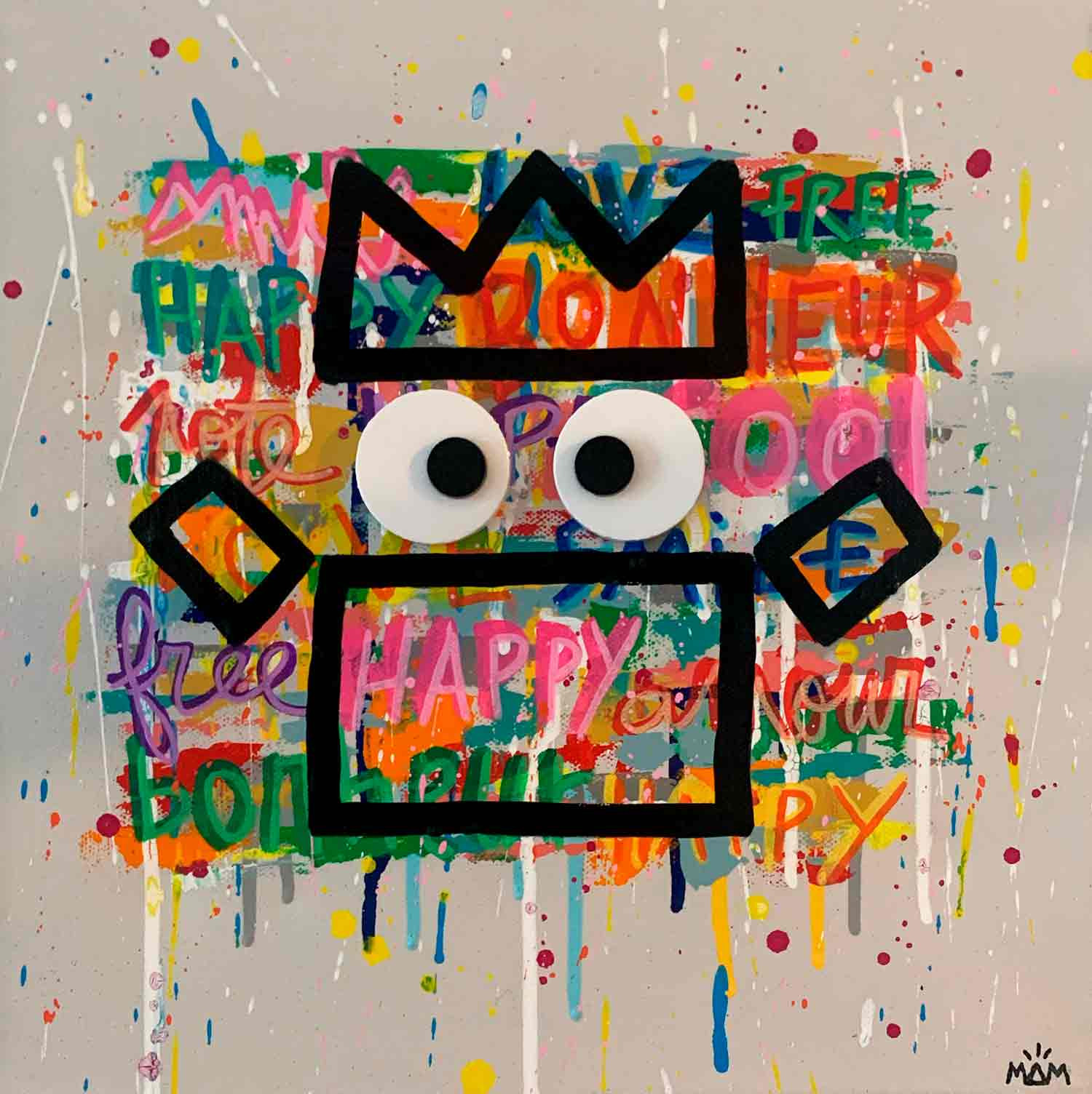 Mam, Youpi, painting - Artalistic online contemporary art buying and selling gallery