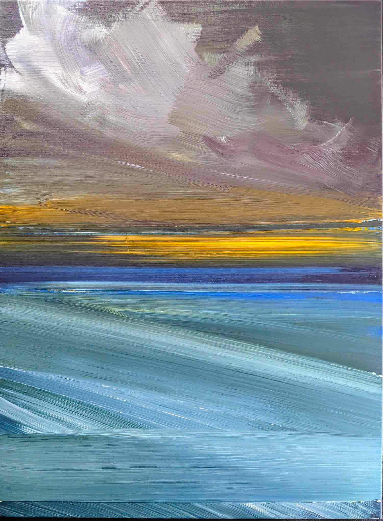 Benoît Guérin, Les forces tumultueuses, painting - Artalistic online contemporary art buying and selling gallery