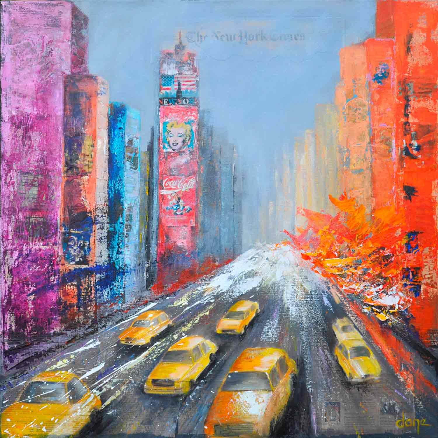 Dany Soyer, NY, painting - Artalistic online contemporary art buying and selling gallery