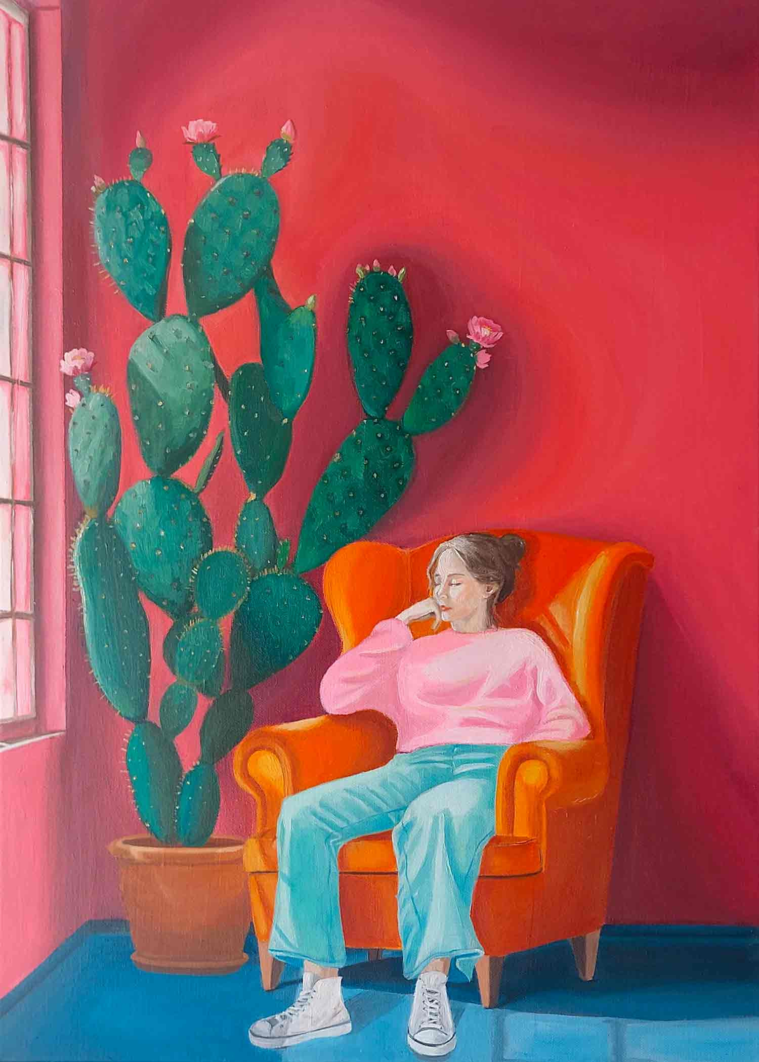 Eléana Kulpa, Promesse, painting - Artalistic online contemporary art buying and selling gallery
