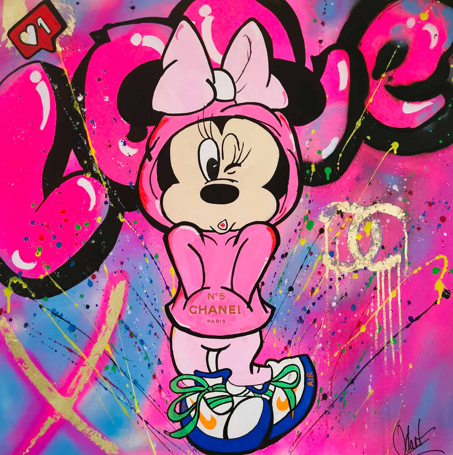 ODart, So Girl, painting - Artalistic online contemporary art buying and selling gallery