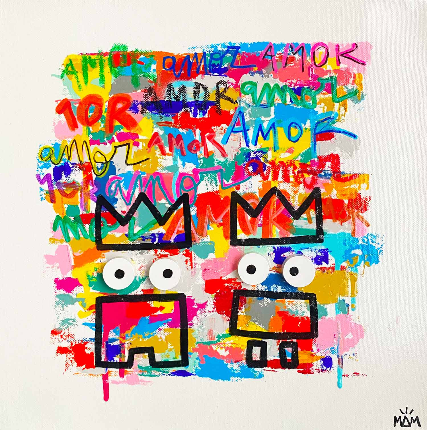 Mam, Amor Amor, painting - Artalistic online contemporary art buying and selling gallery