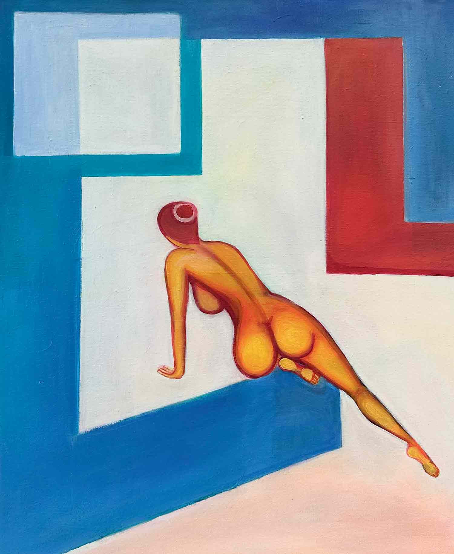Vanda V, Innocence, painting - Artalistic online contemporary art buying and selling gallery