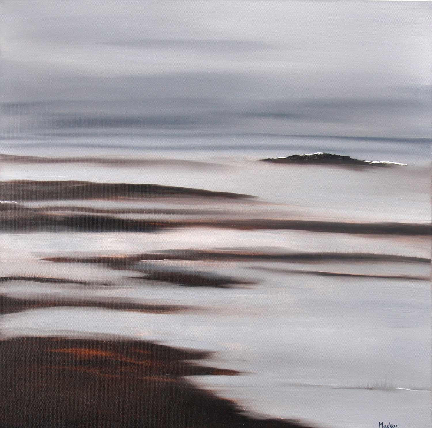 Meskar, Emergence, painting - Artalistic online contemporary art buying and selling gallery