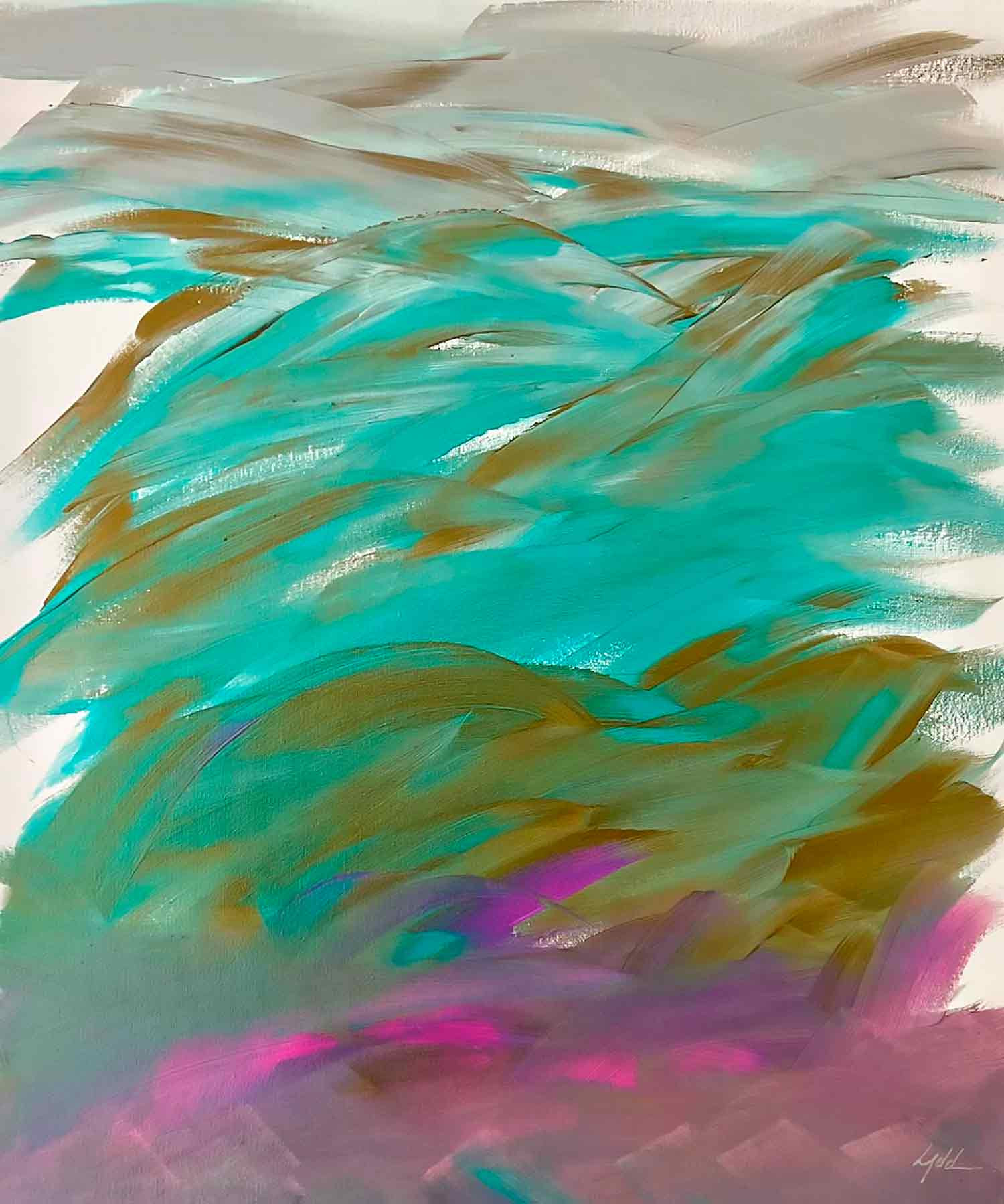 Julia Gayral, Envole-moi, painting - Artalistic online contemporary art buying and selling gallery