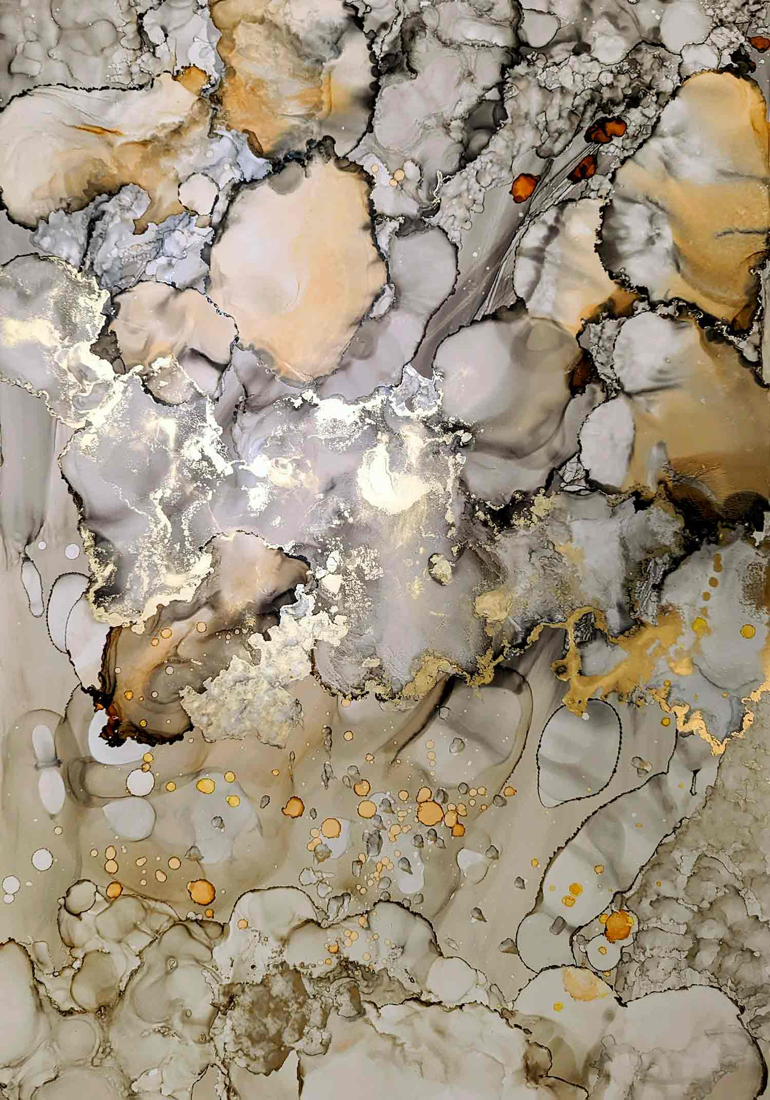 Chris Le Dortz Greco, la montagne sacrée, painting - Artalistic online contemporary art buying and selling gallery