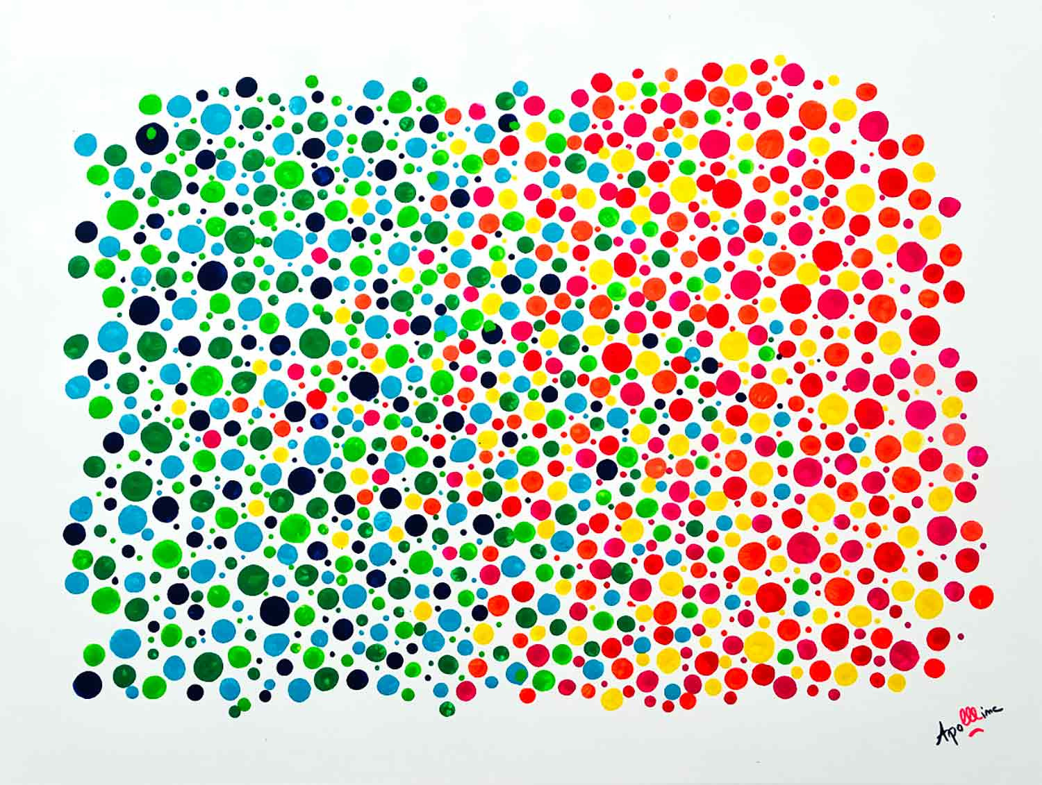 Apolline, Je rêvais d'un autre monde, painting - Artalistic online contemporary art buying and selling gallery