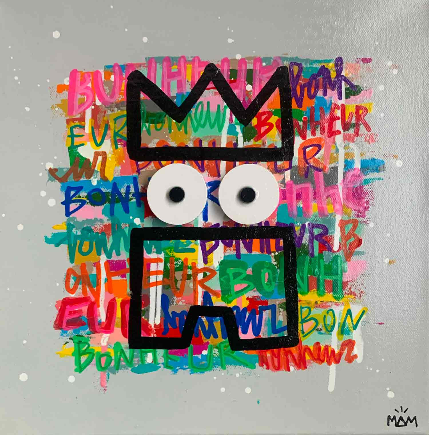 MAM, Bonheur, painting - Artalistic online contemporary art buying and selling gallery
