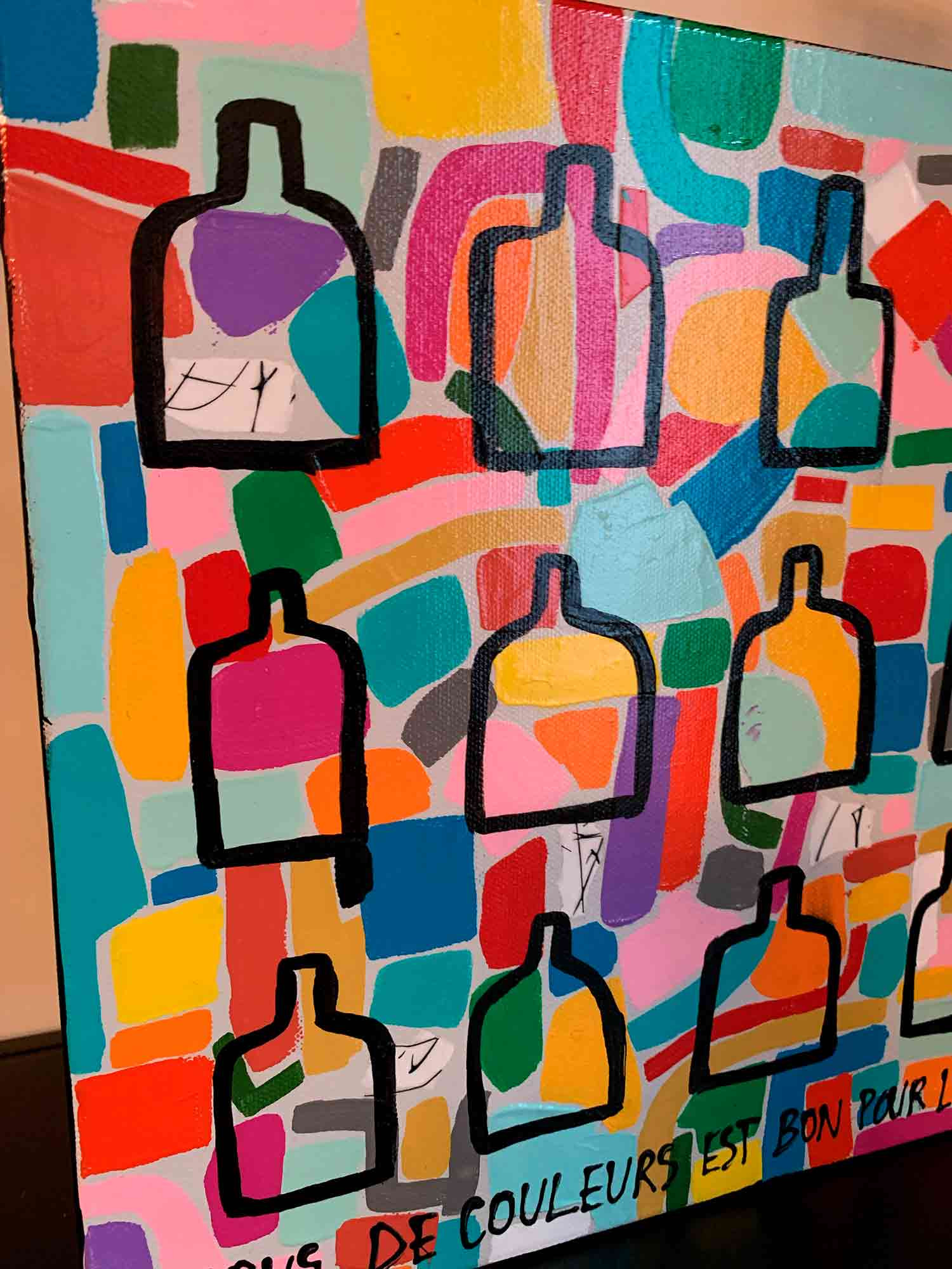 Mam, Abus de couleurs, painting - Artalistic online contemporary art buying and selling gallery
