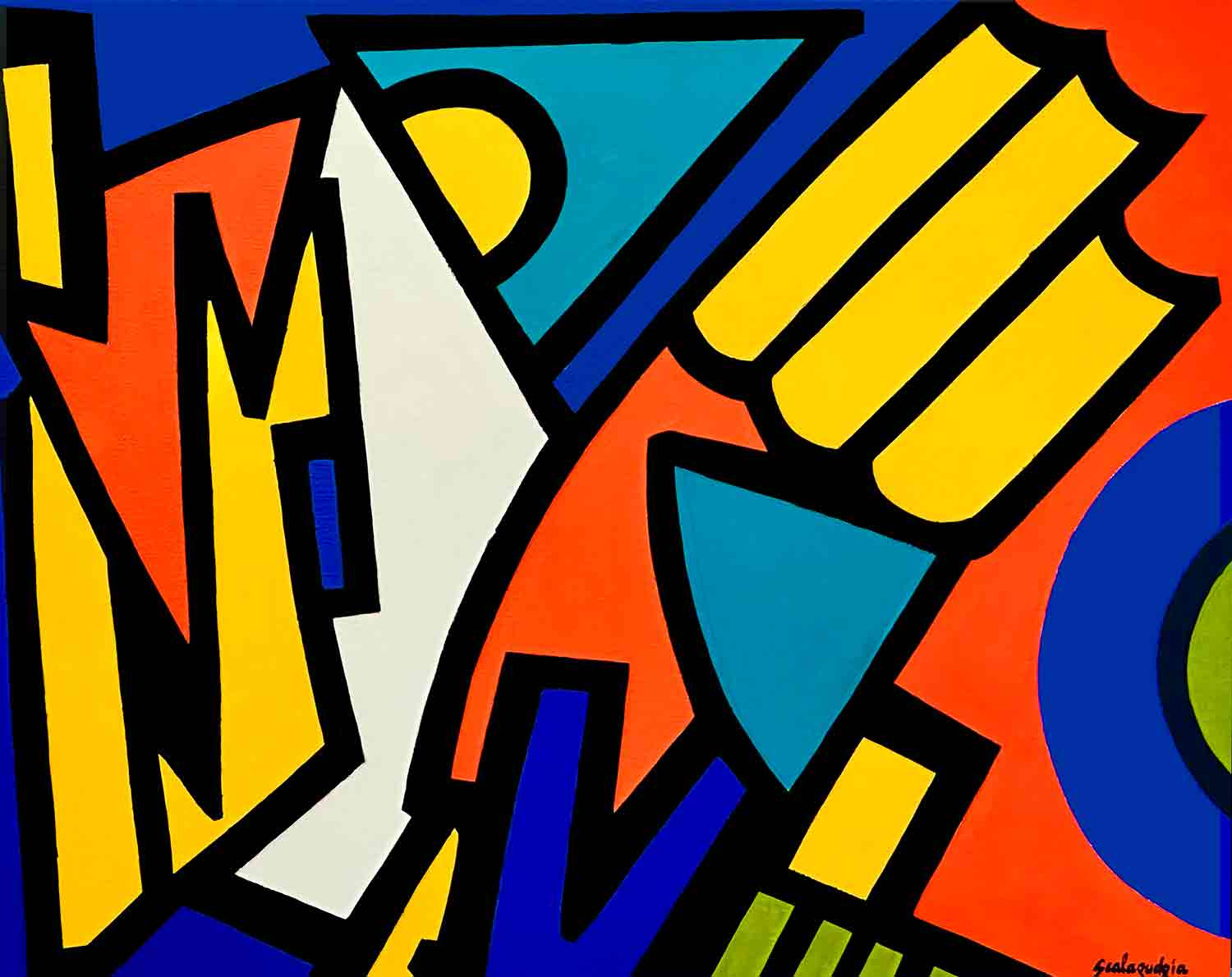 Scalarudgia, Sans titre, painting - Artalistic online contemporary art buying and selling gallery