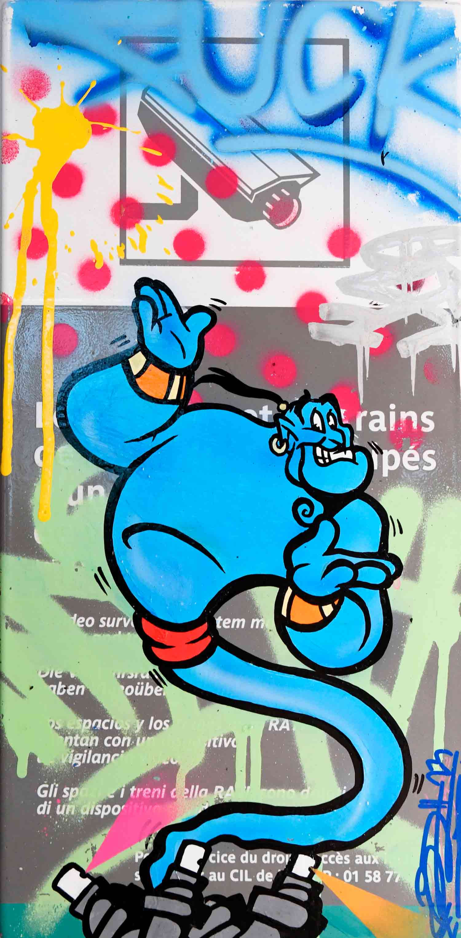 Fat, Sans titre, painting - Artalistic online contemporary art buying and selling gallery