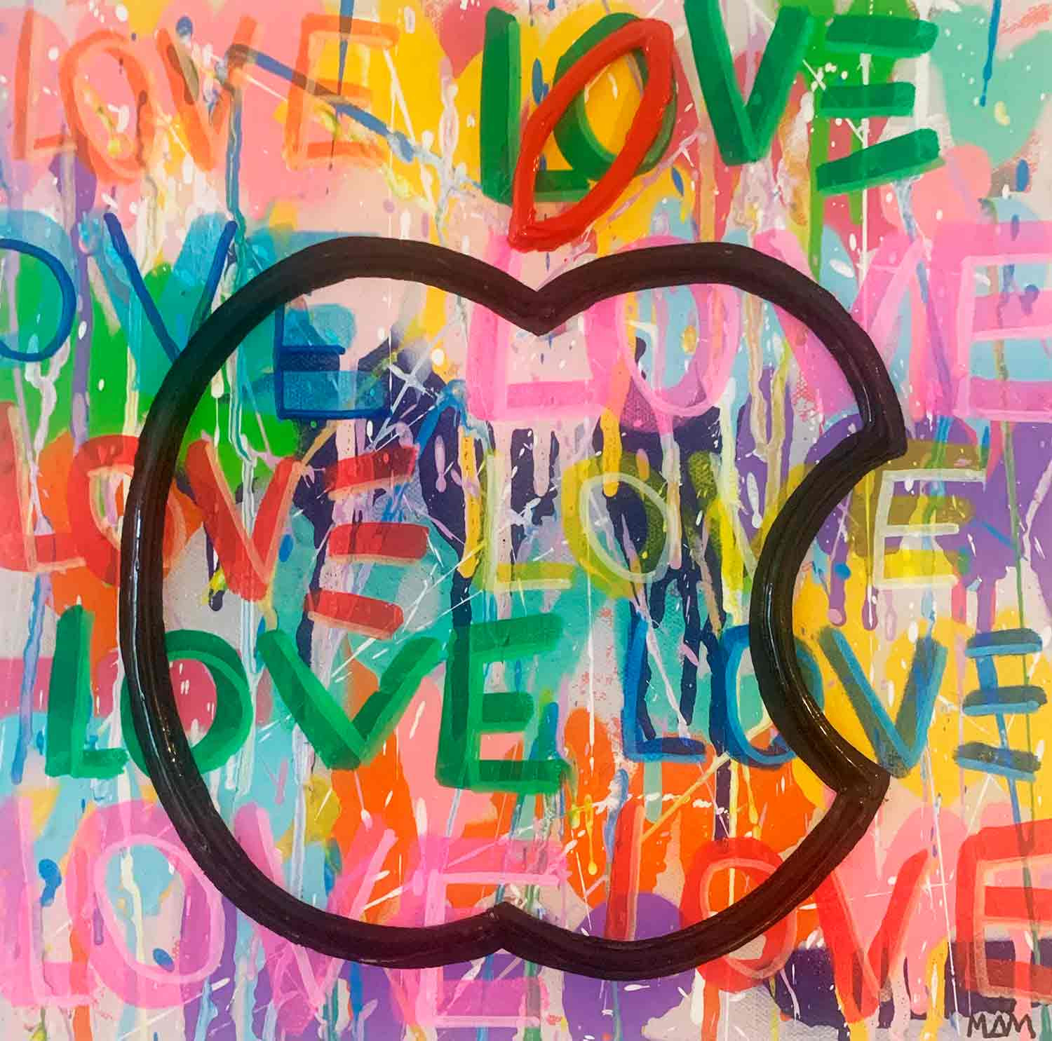 Mam, Pomme d'Amour, painting - Artalistic online contemporary art buying and selling gallery