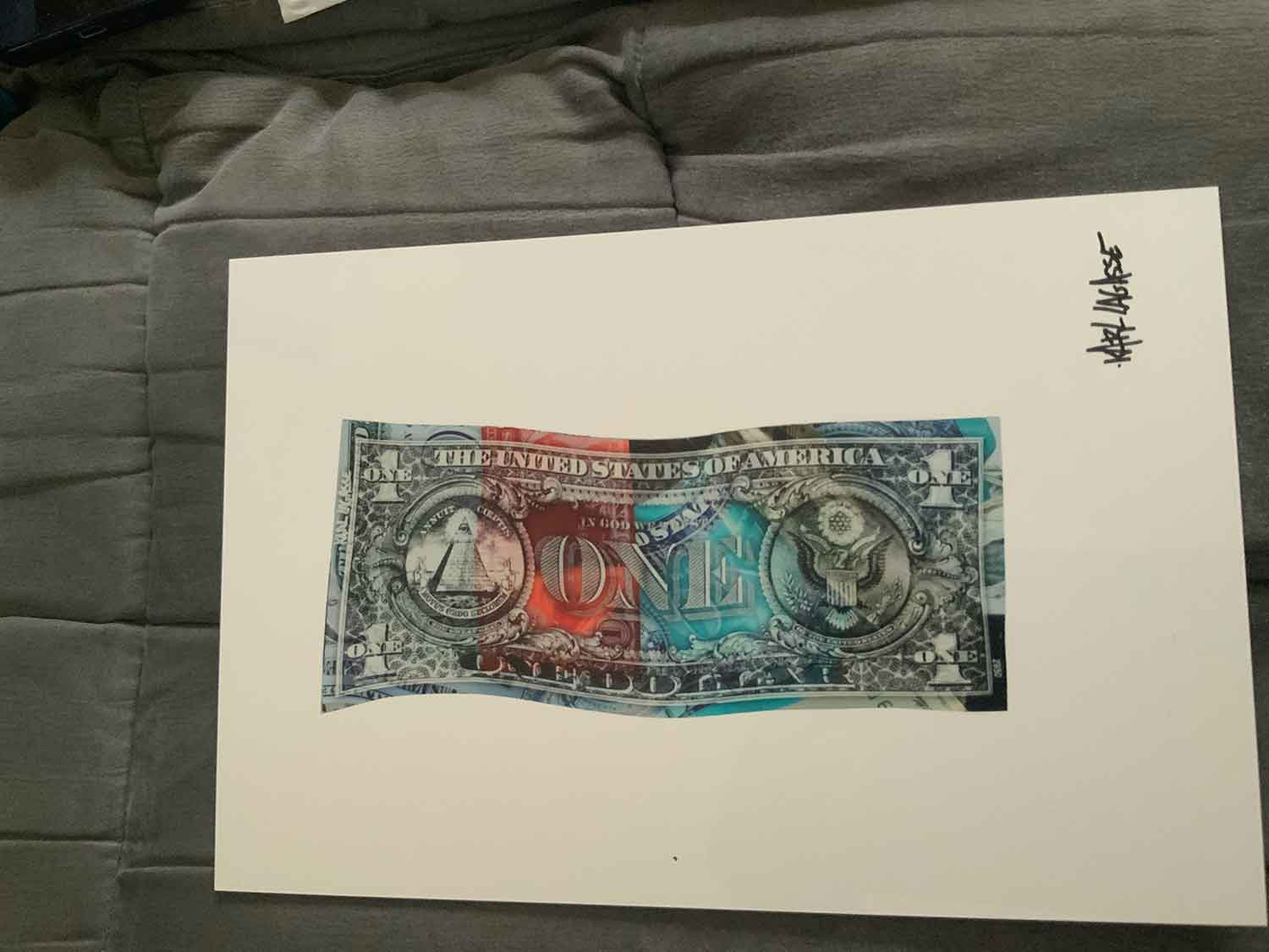 Karl Lagasse, One dollar together, photo - Artalistic online contemporary art buying and selling gallery