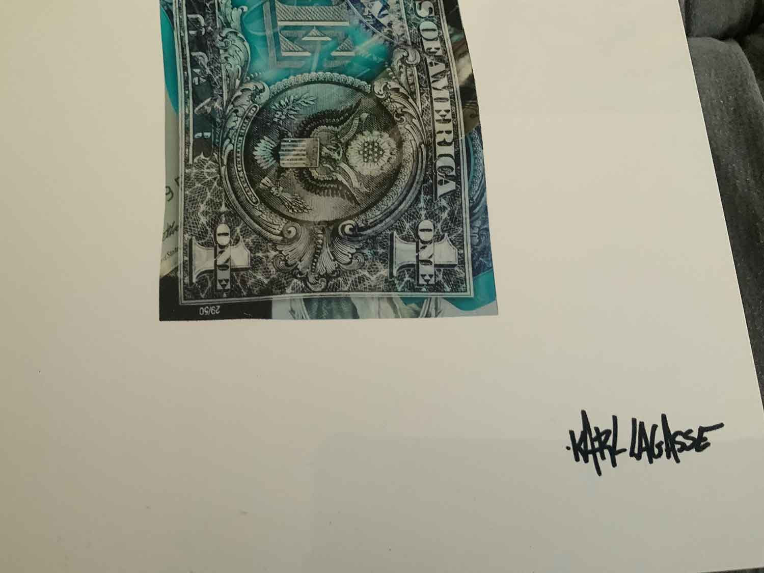 Karl Lagasse, One dollar together, photo - Artalistic online contemporary art buying and selling gallery