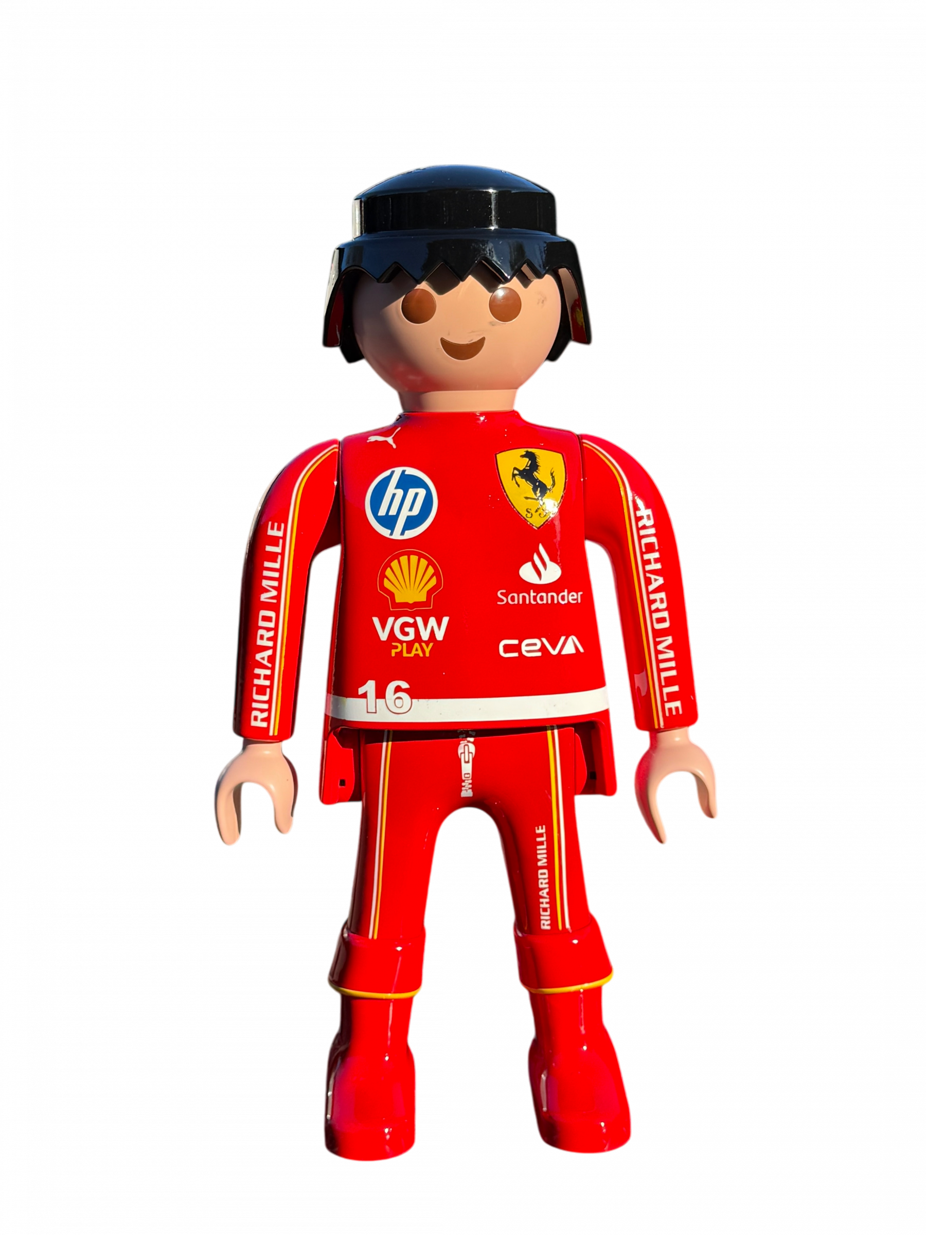 Guillaume Anthony, Playmobile XXL Ferrari Formule 1, sculpture - Artalistic online contemporary art buying and selling gallery