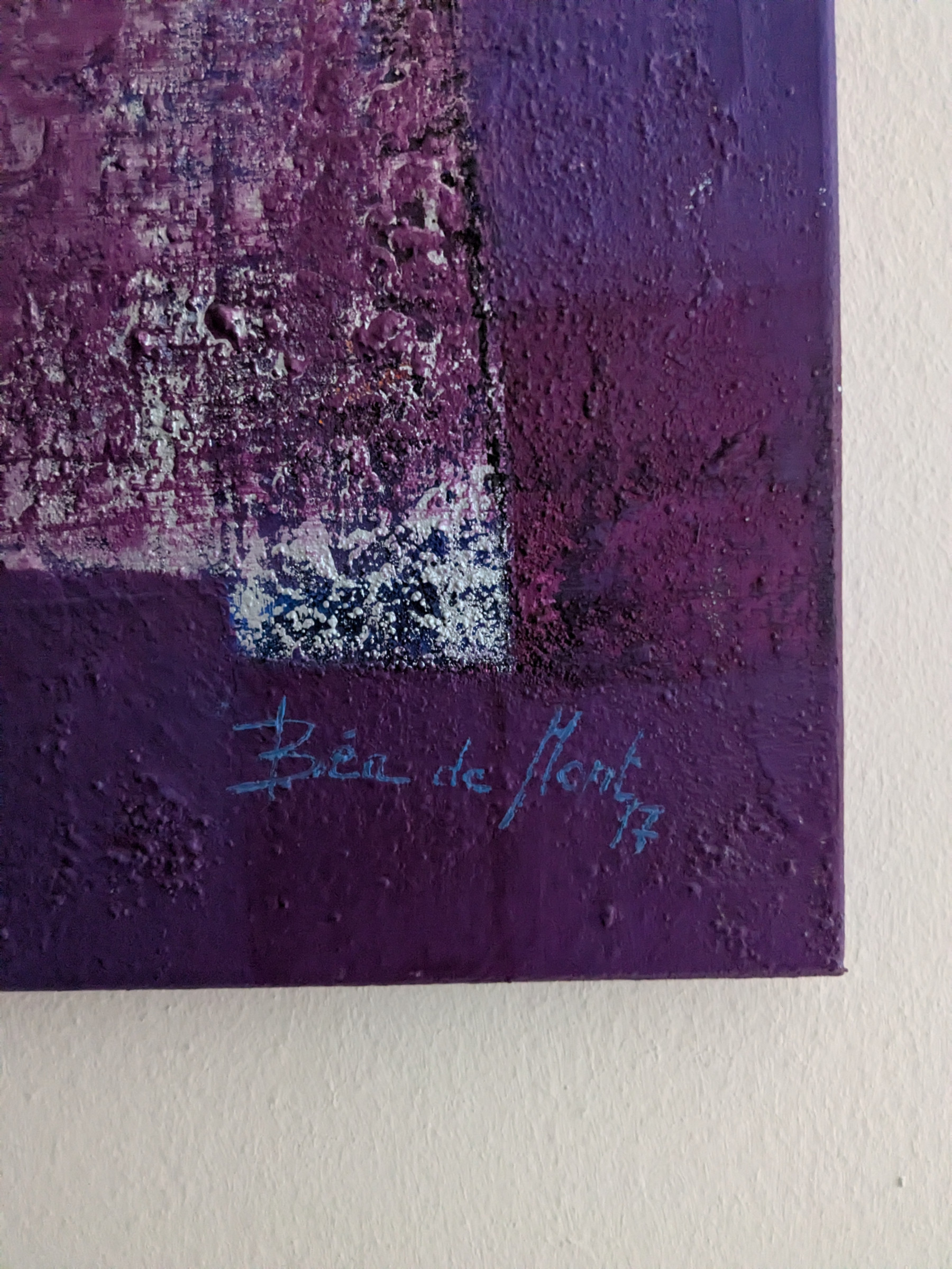 Béa de Mont, Les beaux jours, painting - Artalistic online contemporary art buying and selling gallery