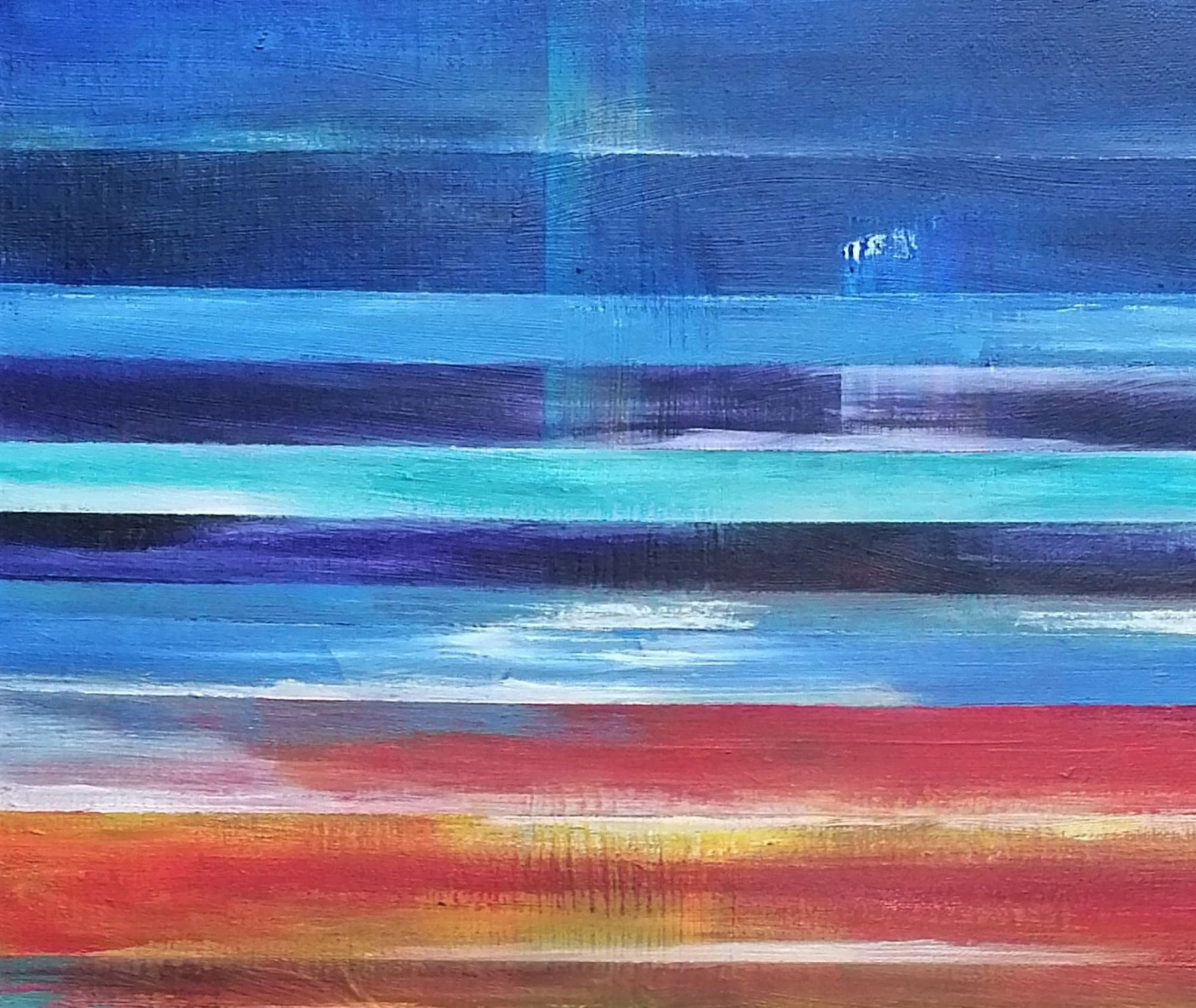 Anne Robin, Reflets, painting - Artalistic online contemporary art buying and selling gallery