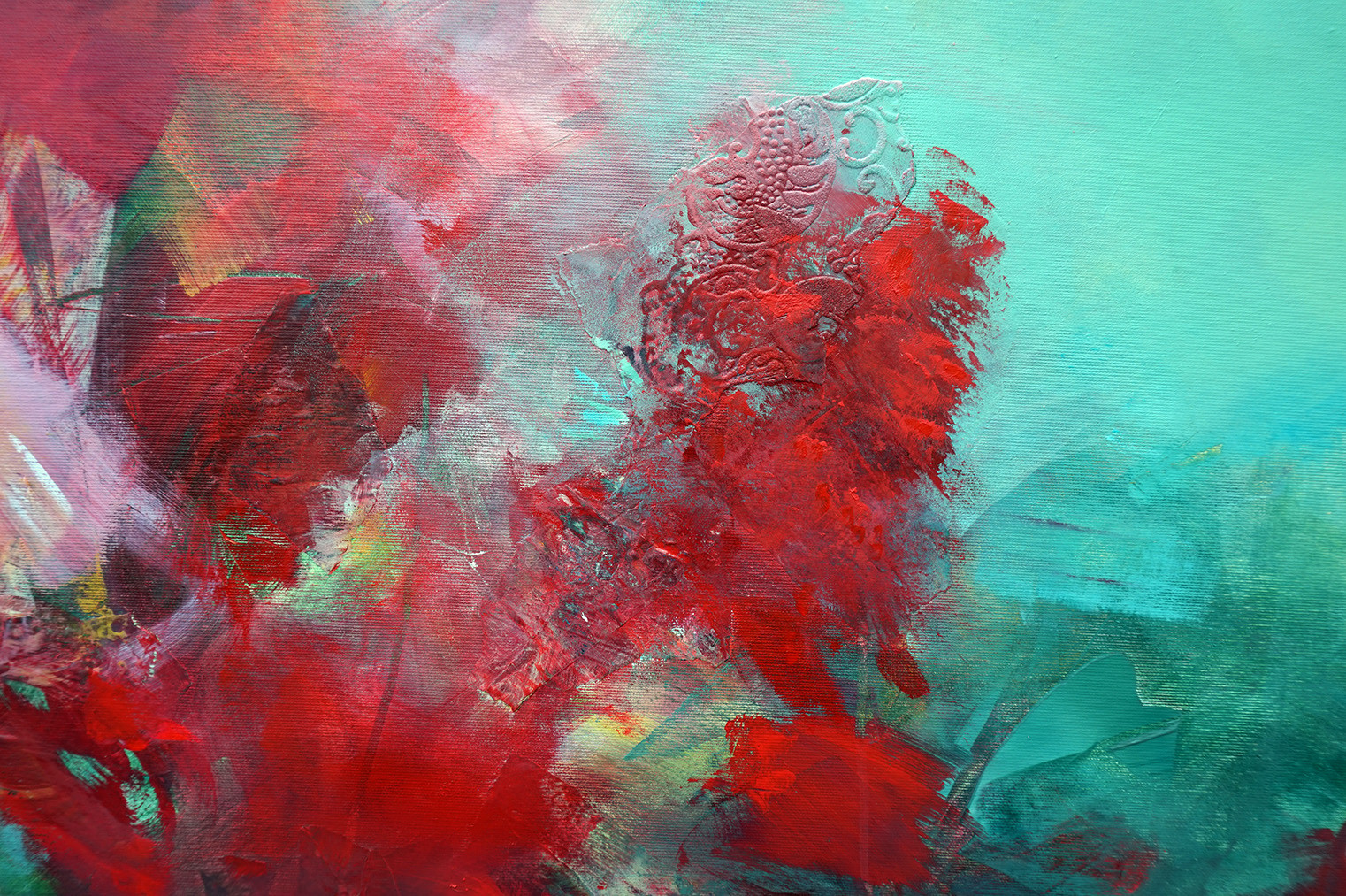 Marianne Quinzin, Tropicales, painting - Artalistic online contemporary art buying and selling gallery