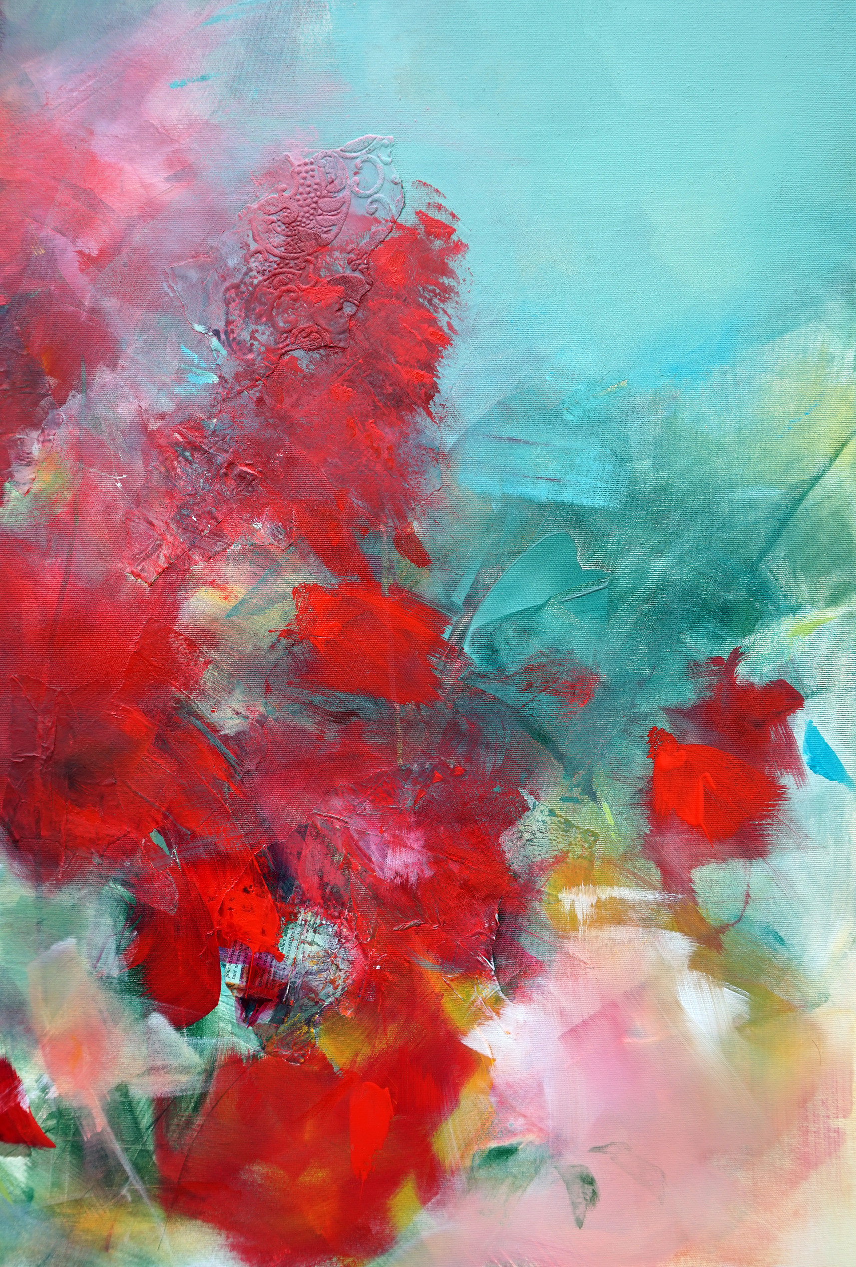 Marianne Quinzin, Tropicales, painting - Artalistic online contemporary art buying and selling gallery