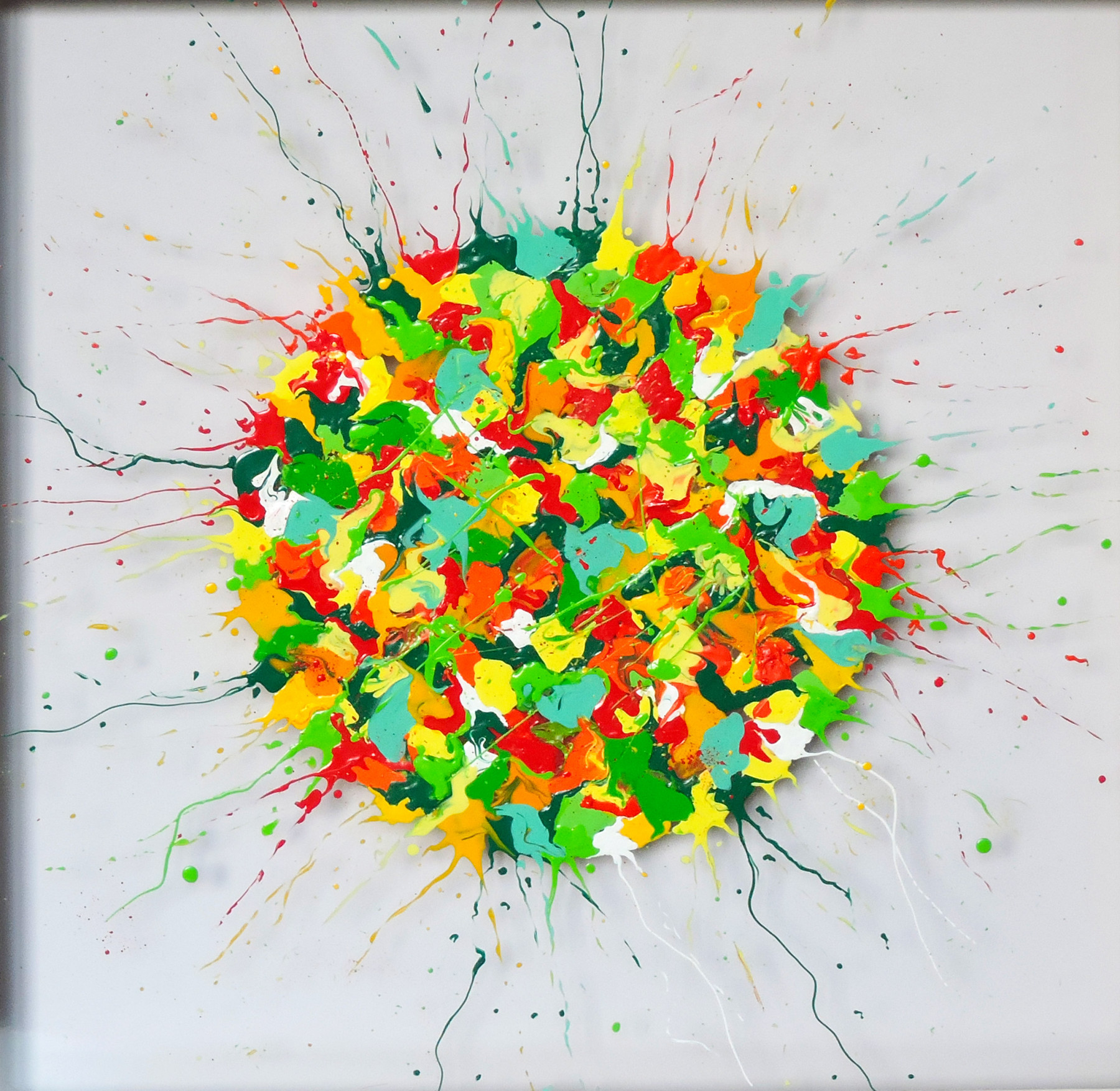 Rita Vandenherrewegen, Energie 2, painting - Artalistic online contemporary art buying and selling gallery