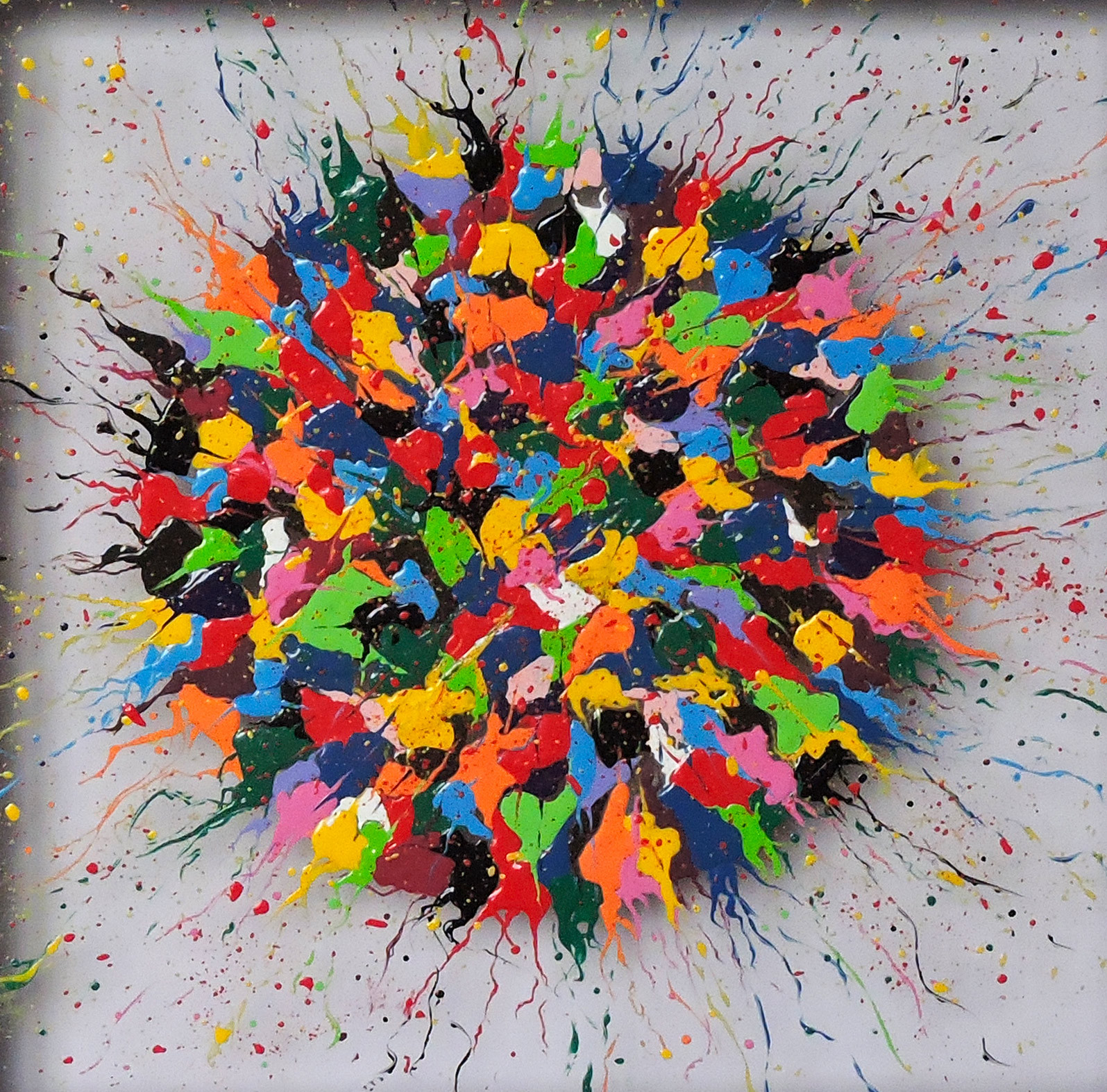 Rita Vandenherrewegen, Magie colorée 3, painting - Artalistic online contemporary art buying and selling gallery