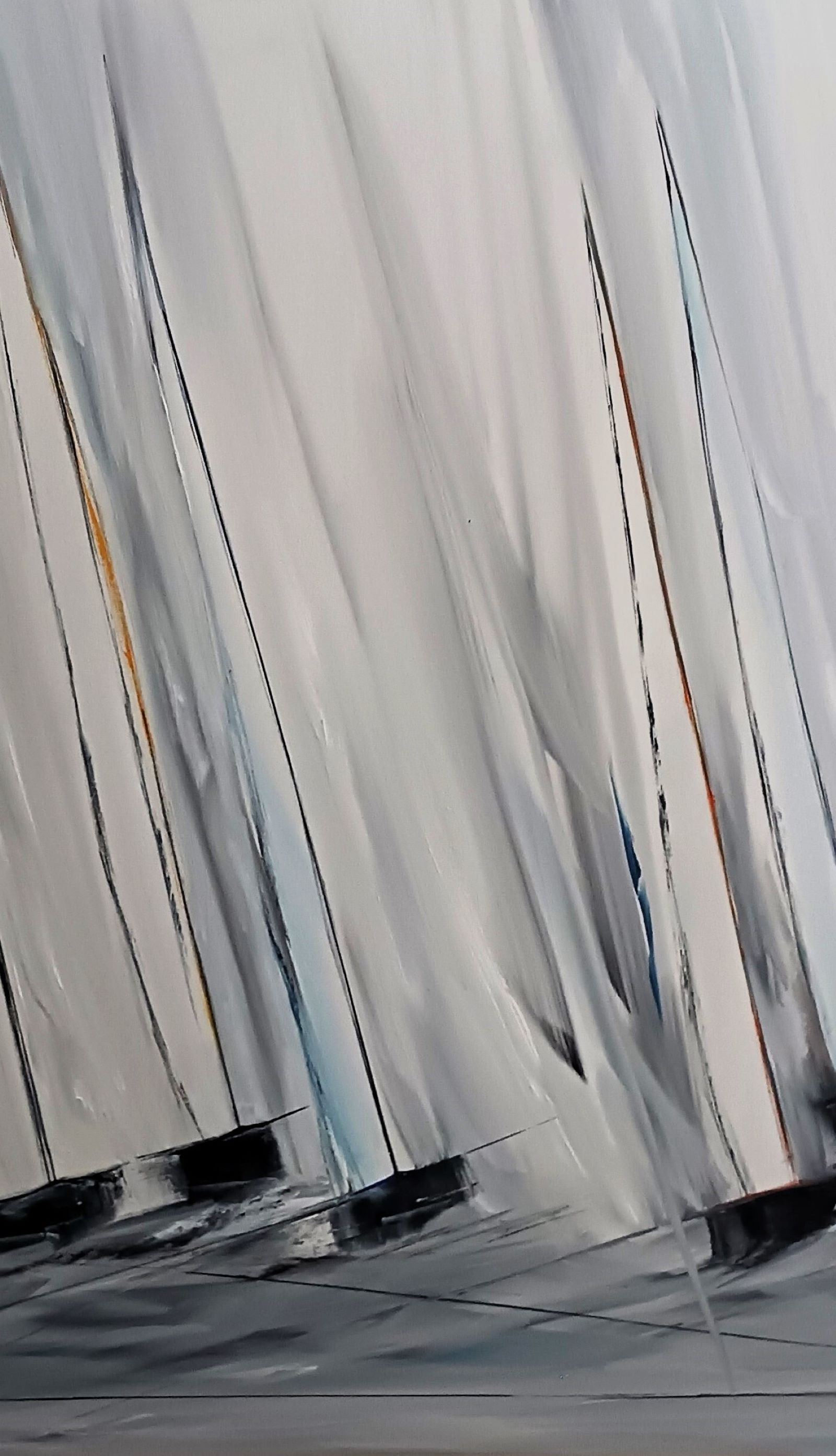Lydie Massou, Sailing, peinture - Galerie de vente et d’achat d’art contemporain en ligne Artalistic