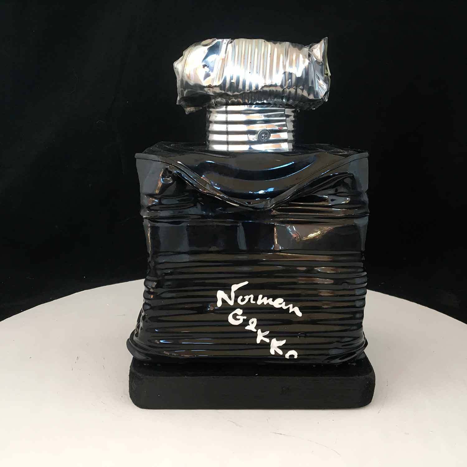 Norman Gekko, Crushed Chanel, sculpture - Artalistic online contemporary art buying and selling gallery
