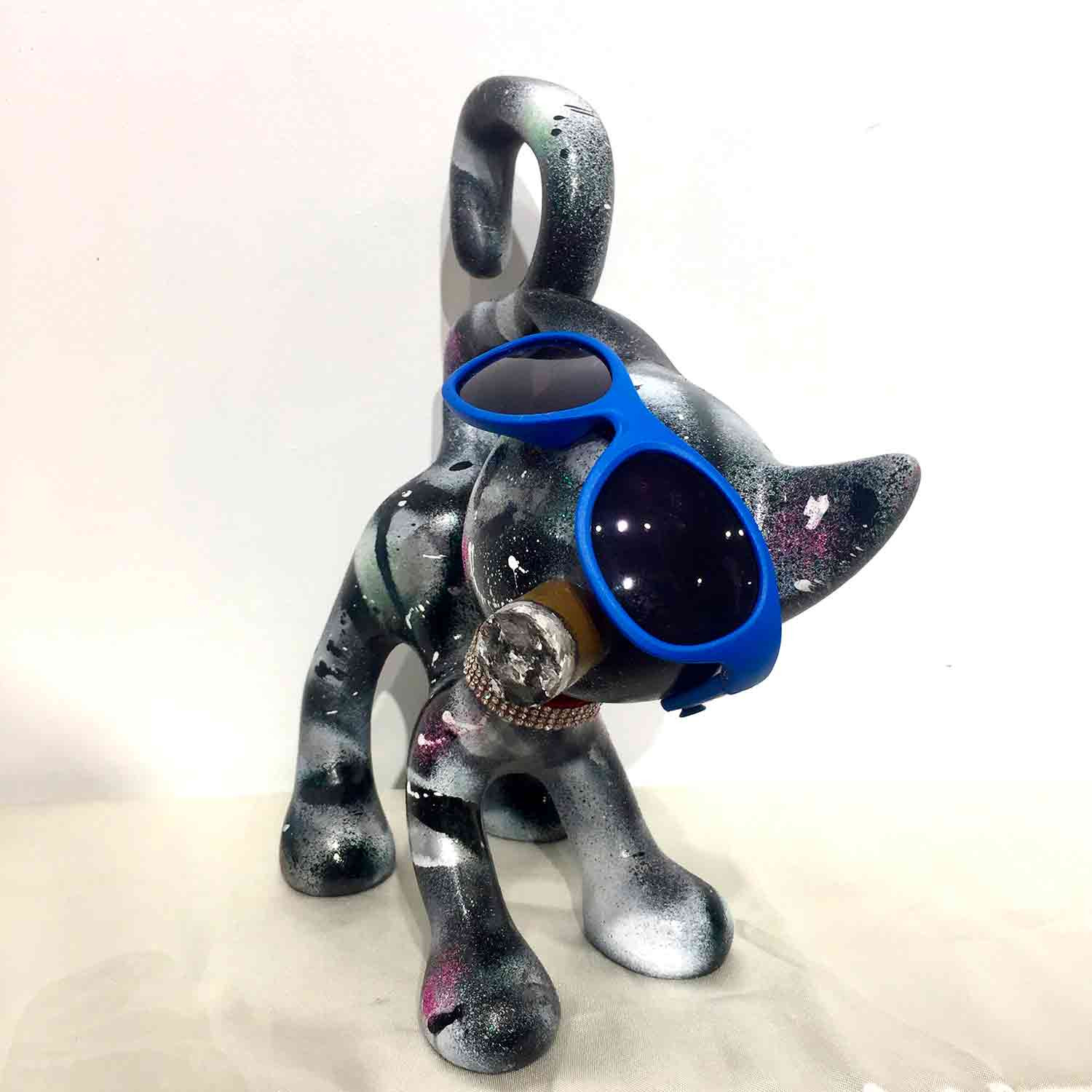 Patrick Cornée, My kitten is a rapper, sculpture - Artalistic online contemporary art buying and selling gallery