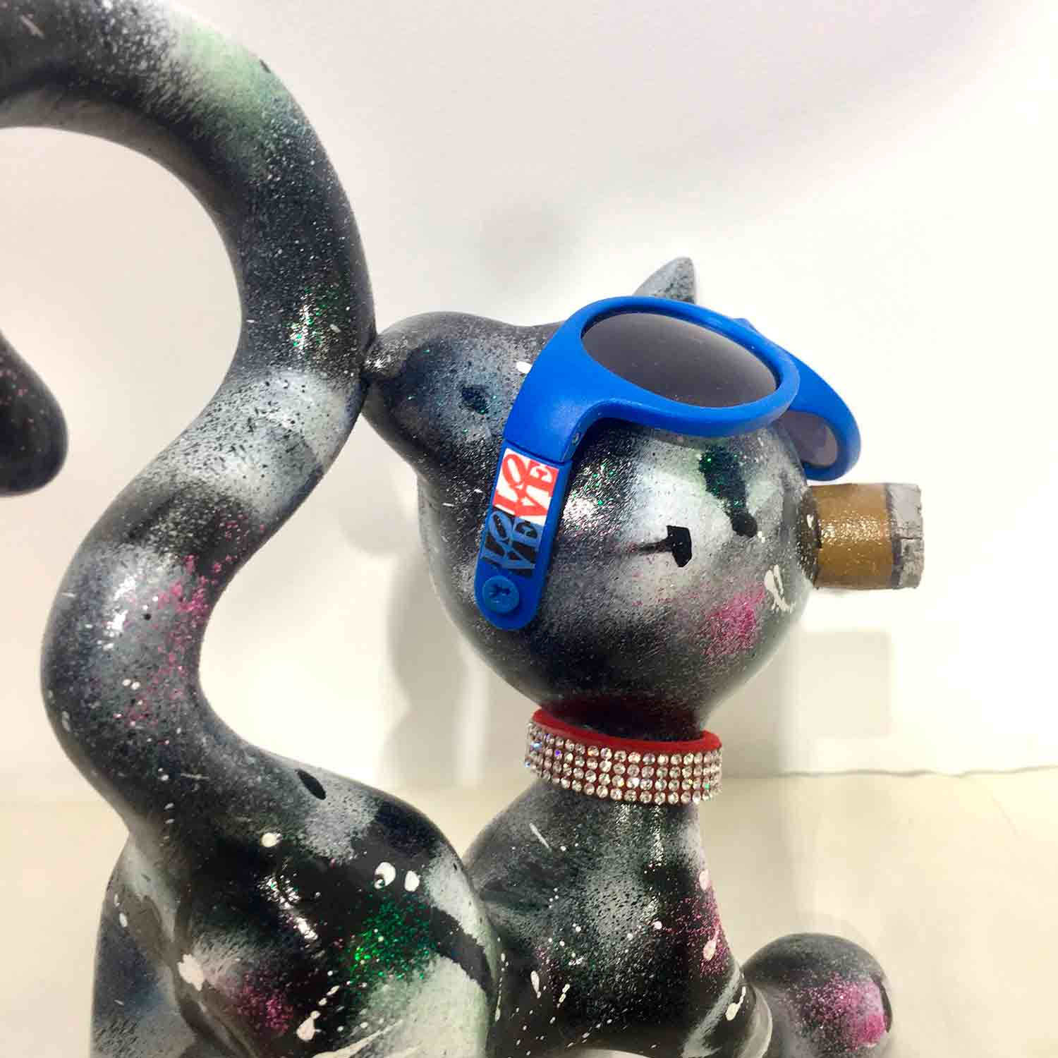 Patrick Cornée, My kitten is a rapper, sculpture - Artalistic online contemporary art buying and selling gallery