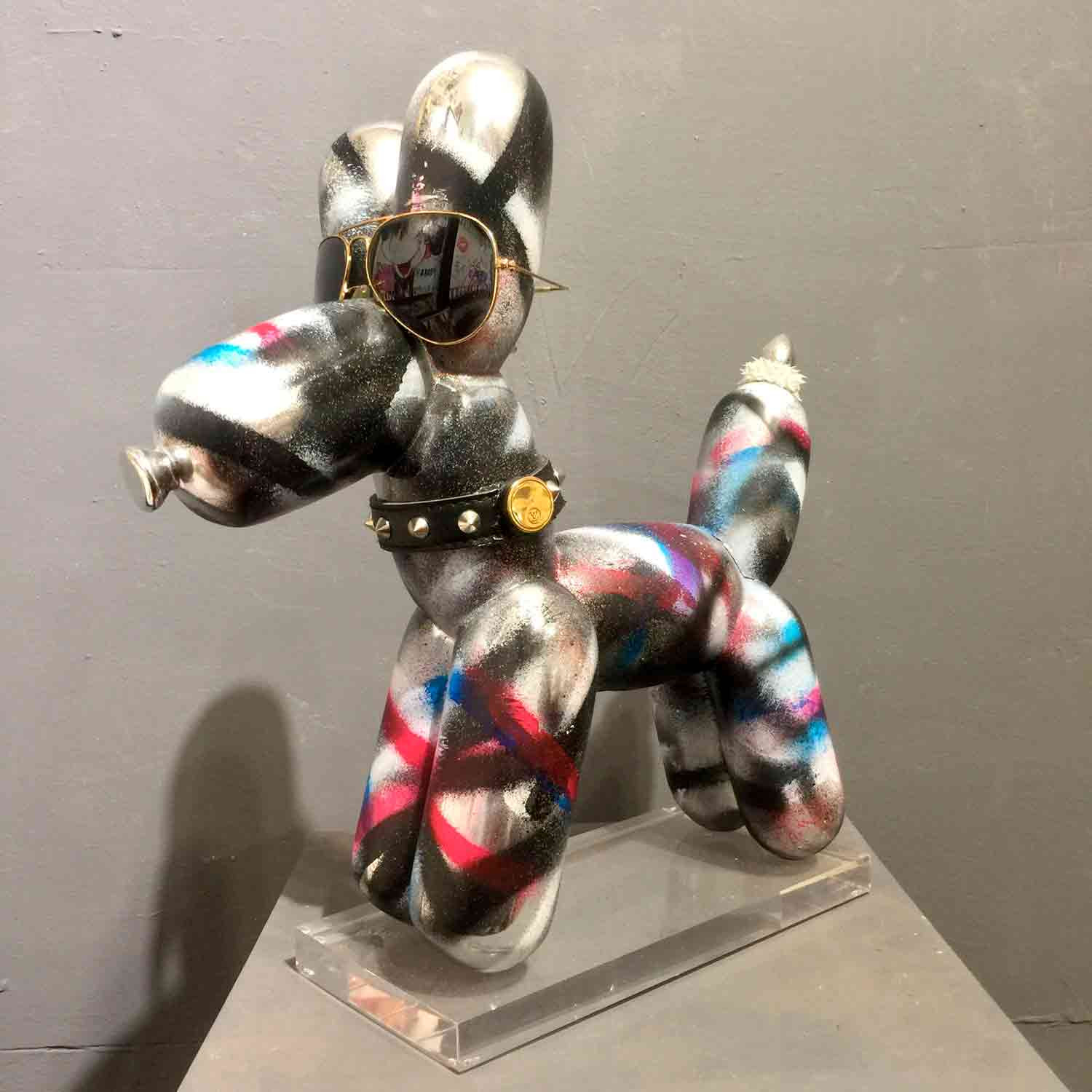 Patrick Cornée, Funny doggy, sculpture - Artalistic online contemporary art buying and selling gallery