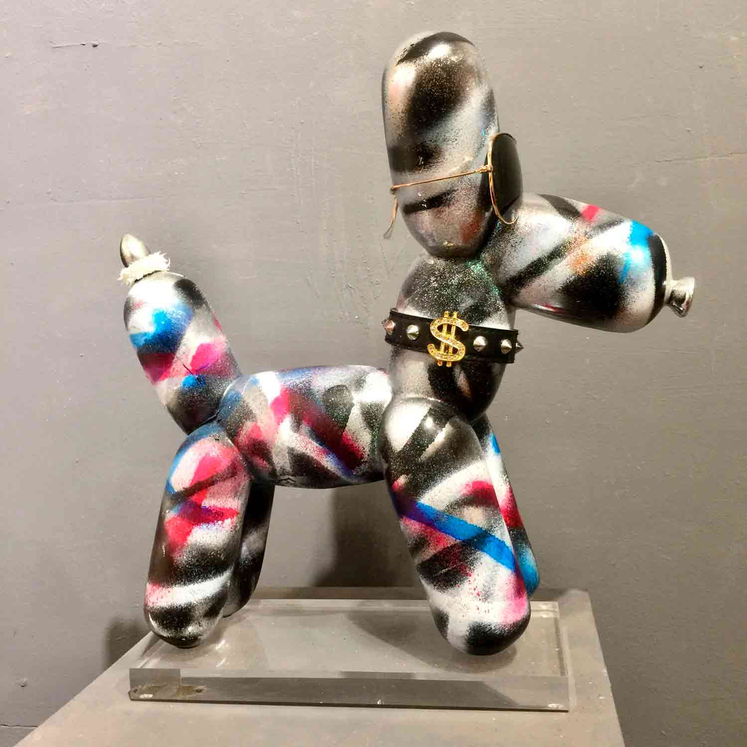 Patrick Cornée, Funny doggy, sculpture - Artalistic online contemporary art buying and selling gallery