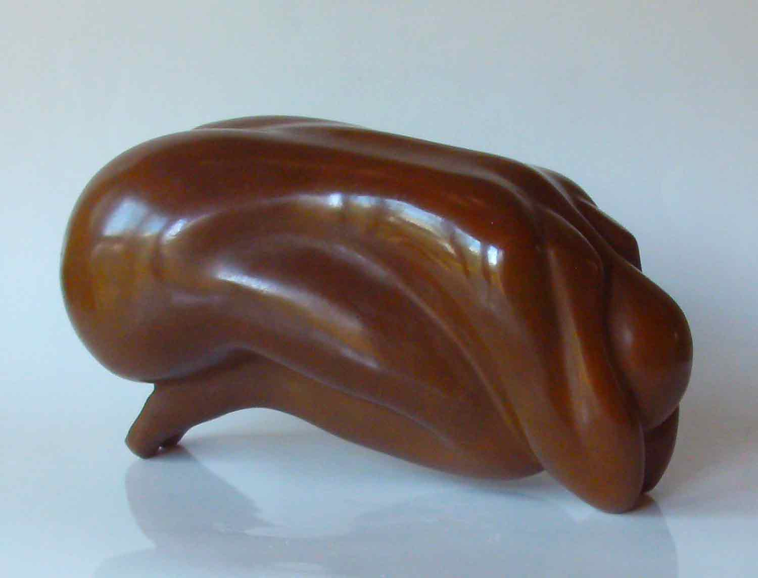 Christian Choquet, repli sur soi, sculpture - Artalistic online contemporary art buying and selling gallery