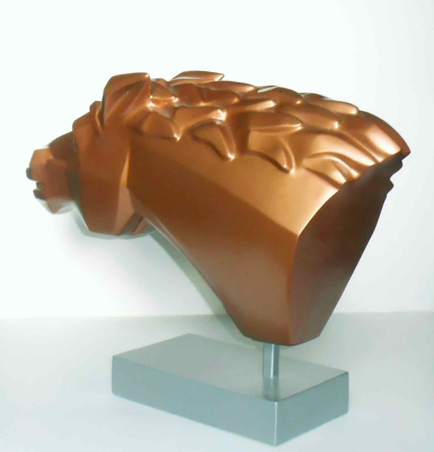 Christian Choquet, tête de cheval, sculpture - Artalistic online contemporary art buying and selling gallery
