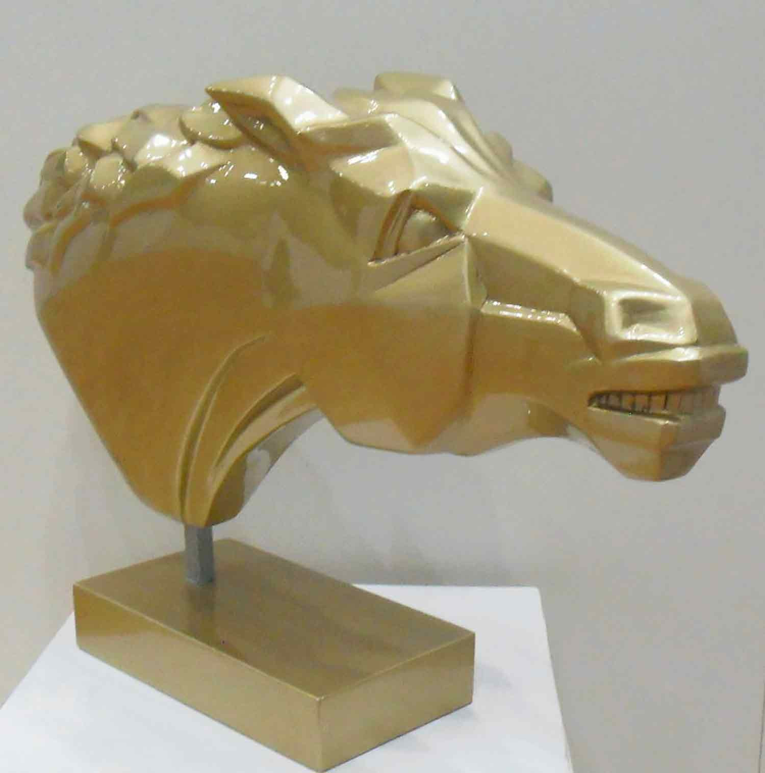 Christian Choquet, tête de cheval, sculpture - Artalistic online contemporary art buying and selling gallery