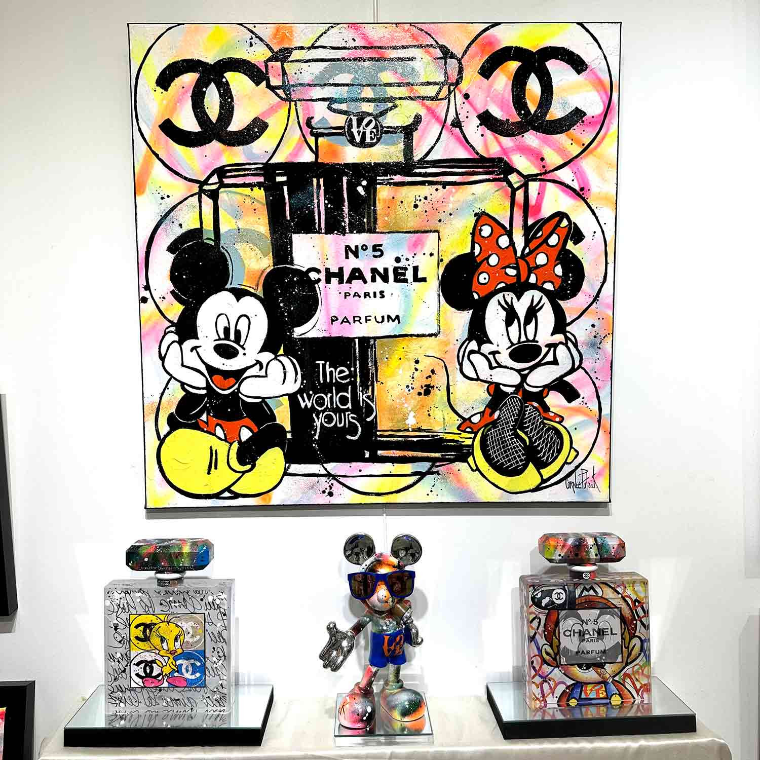 Patrick Cornée, Mickey, sculpture - Artalistic online contemporary art buying and selling gallery