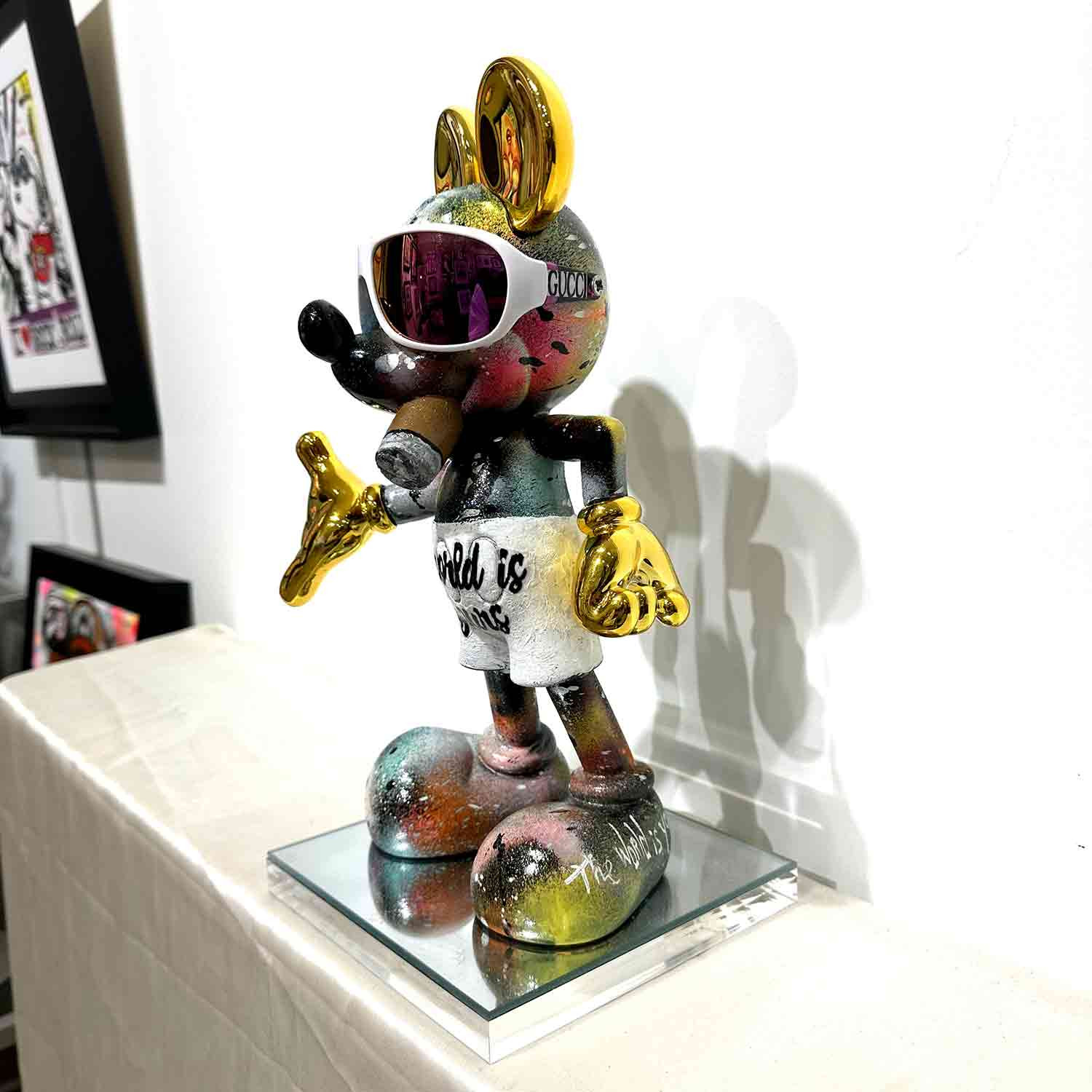 Patrick Cornée, Mickey, sculpture - Artalistic online contemporary art buying and selling gallery