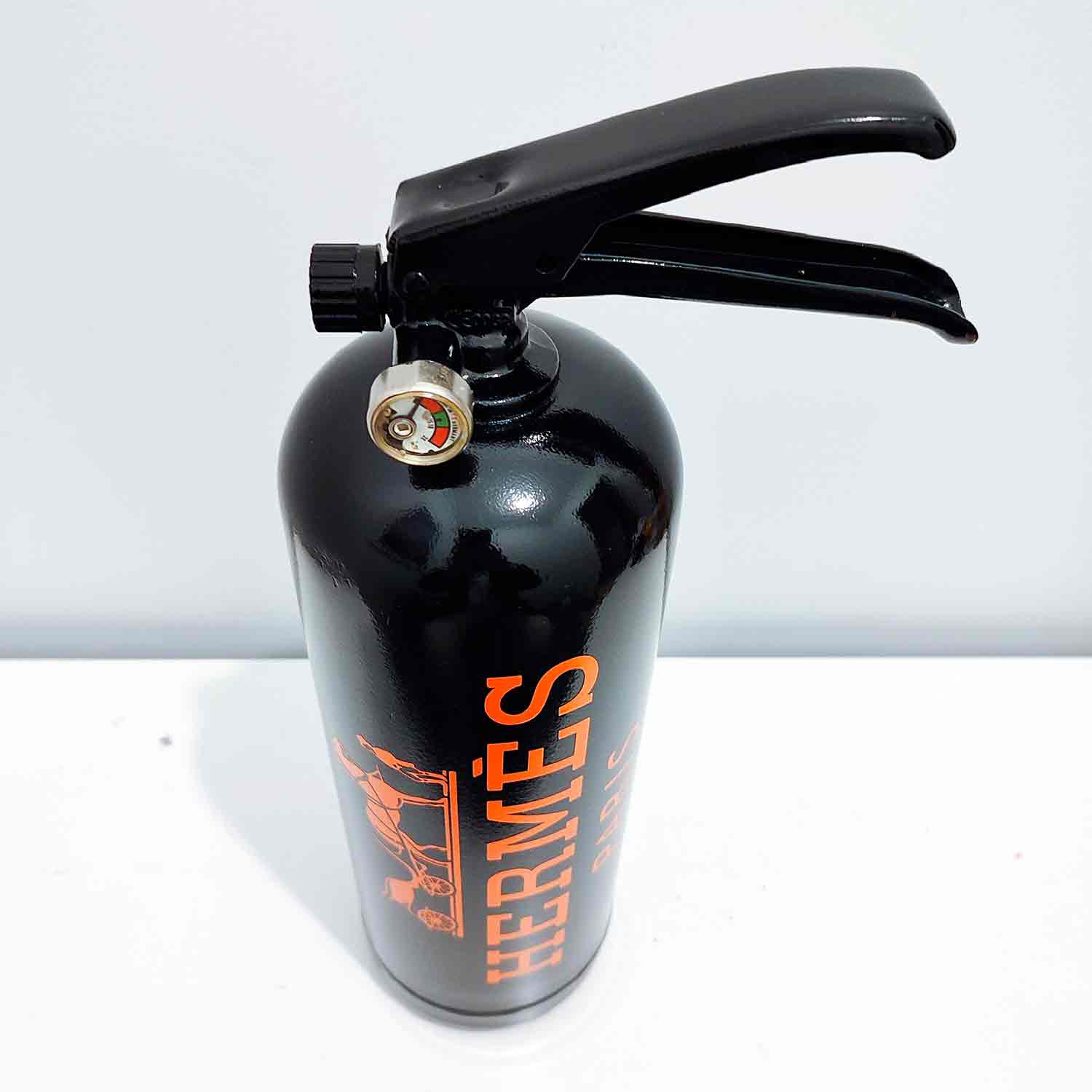 This is not a toy, extincteur Hermès, sculpture - Artalistic online contemporary art buying and selling gallery