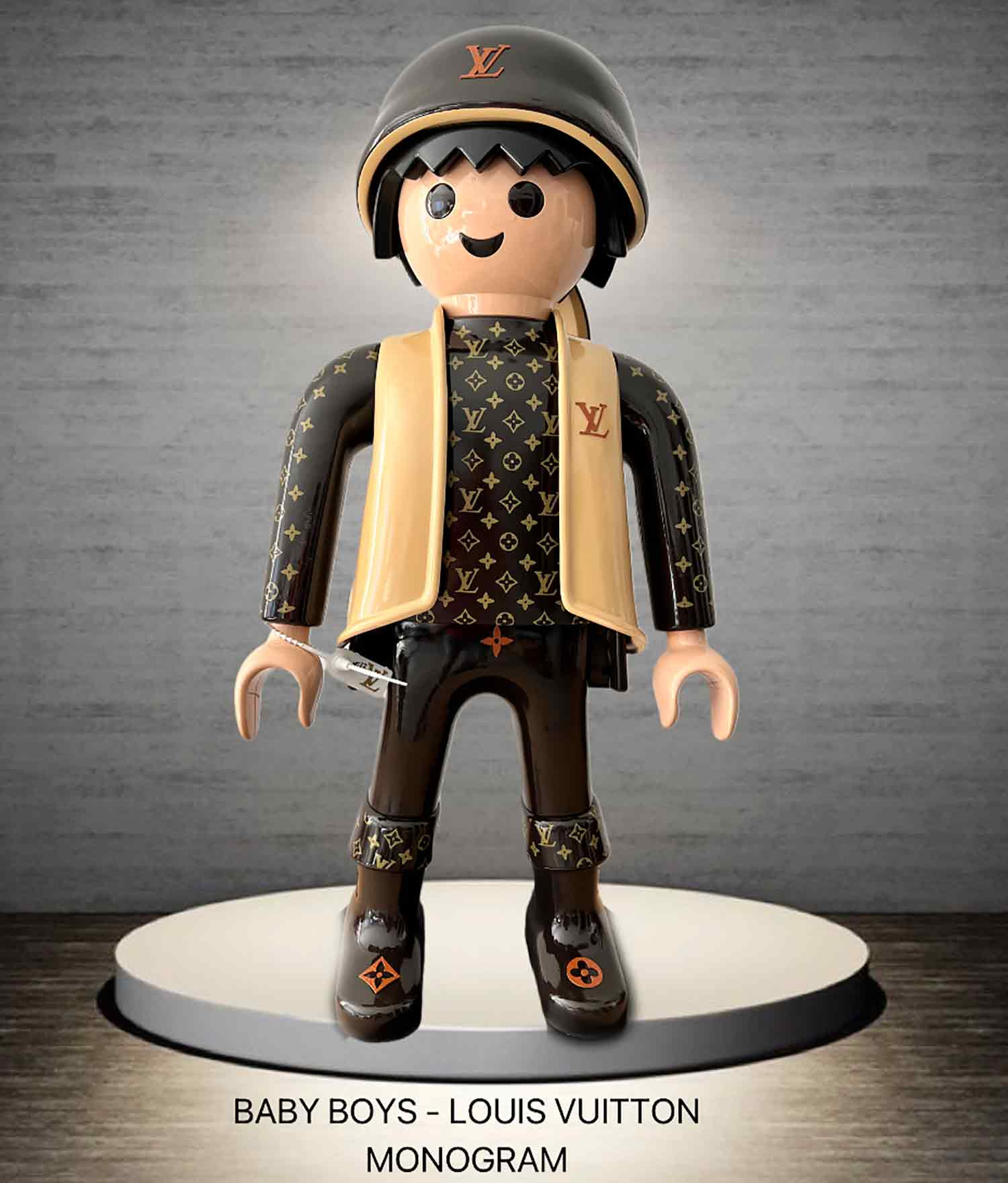 Vanessa Fodera, Baby boys Louis Vuitton, sculpture - Artalistic online contemporary art buying and selling gallery