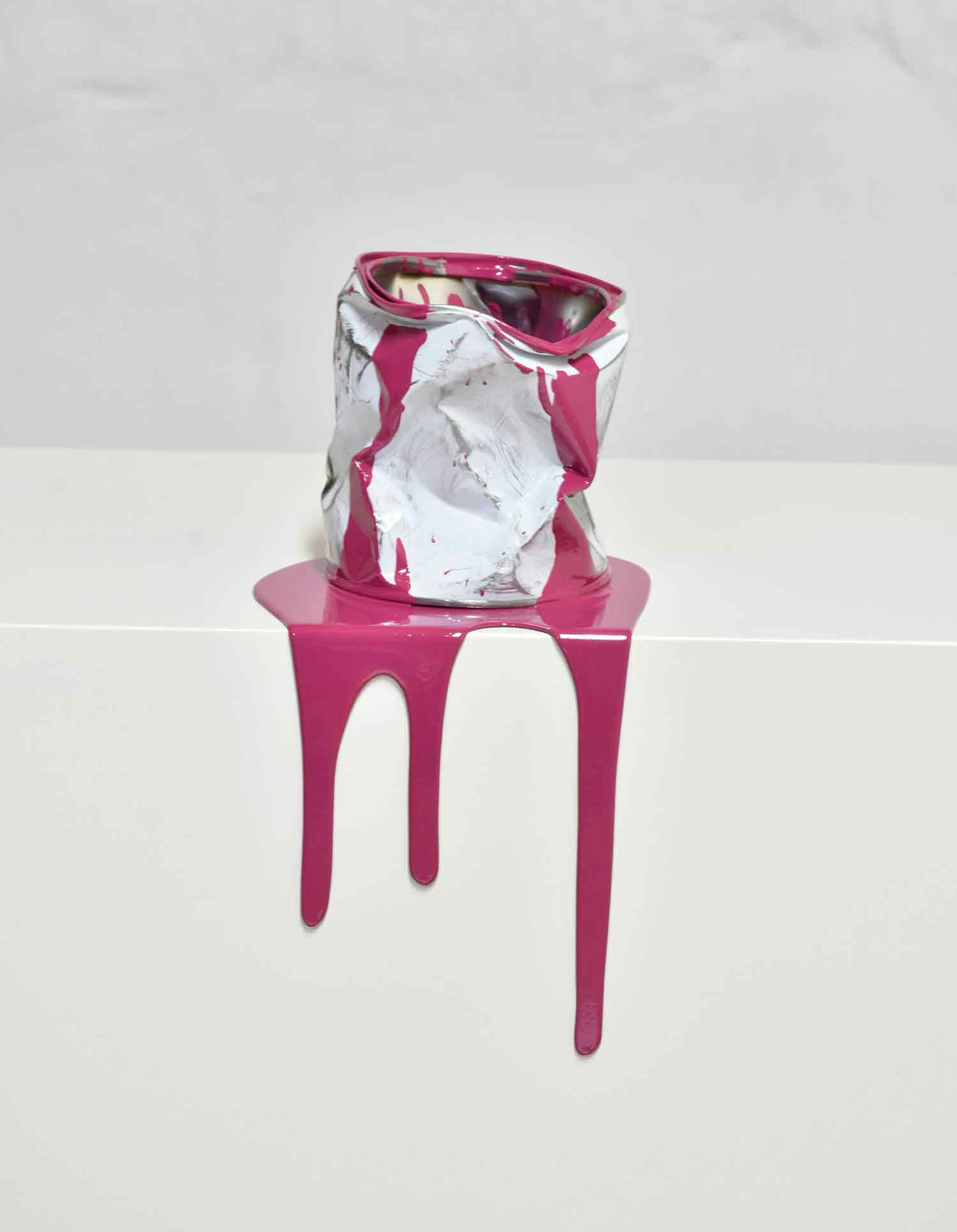 Yannick Bouillault, le vieux pot de peinture, sculpture - Artalistic online contemporary art buying and selling gallery