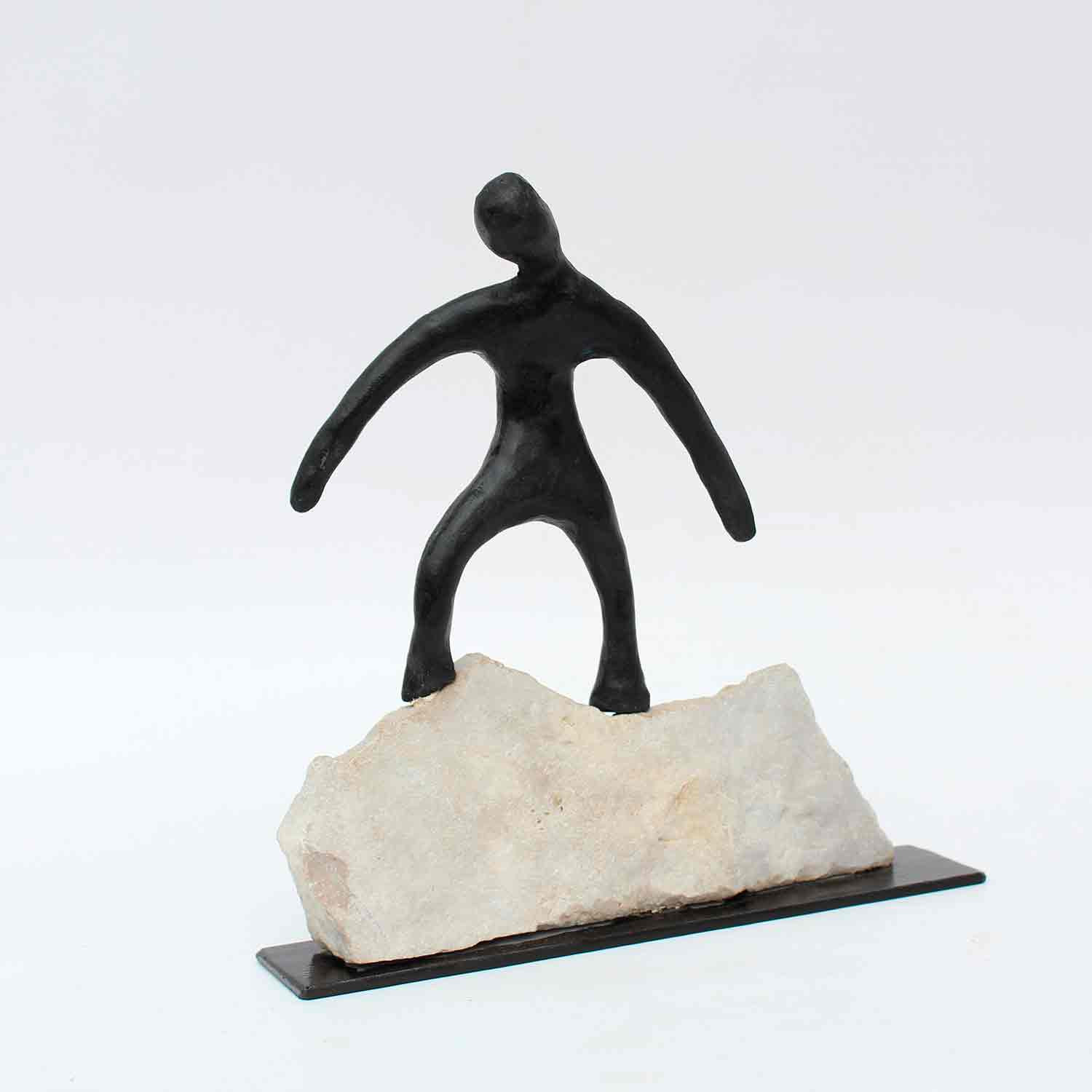 Didier Fournier, Surfeur, sculpture - Artalistic online contemporary art buying and selling gallery